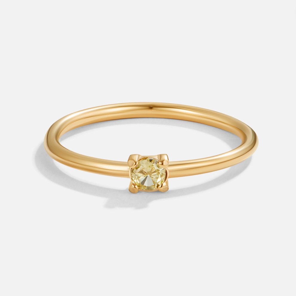 Fødselssten 18K ring - Augustus - Peridot - watches - {{ product_tags }