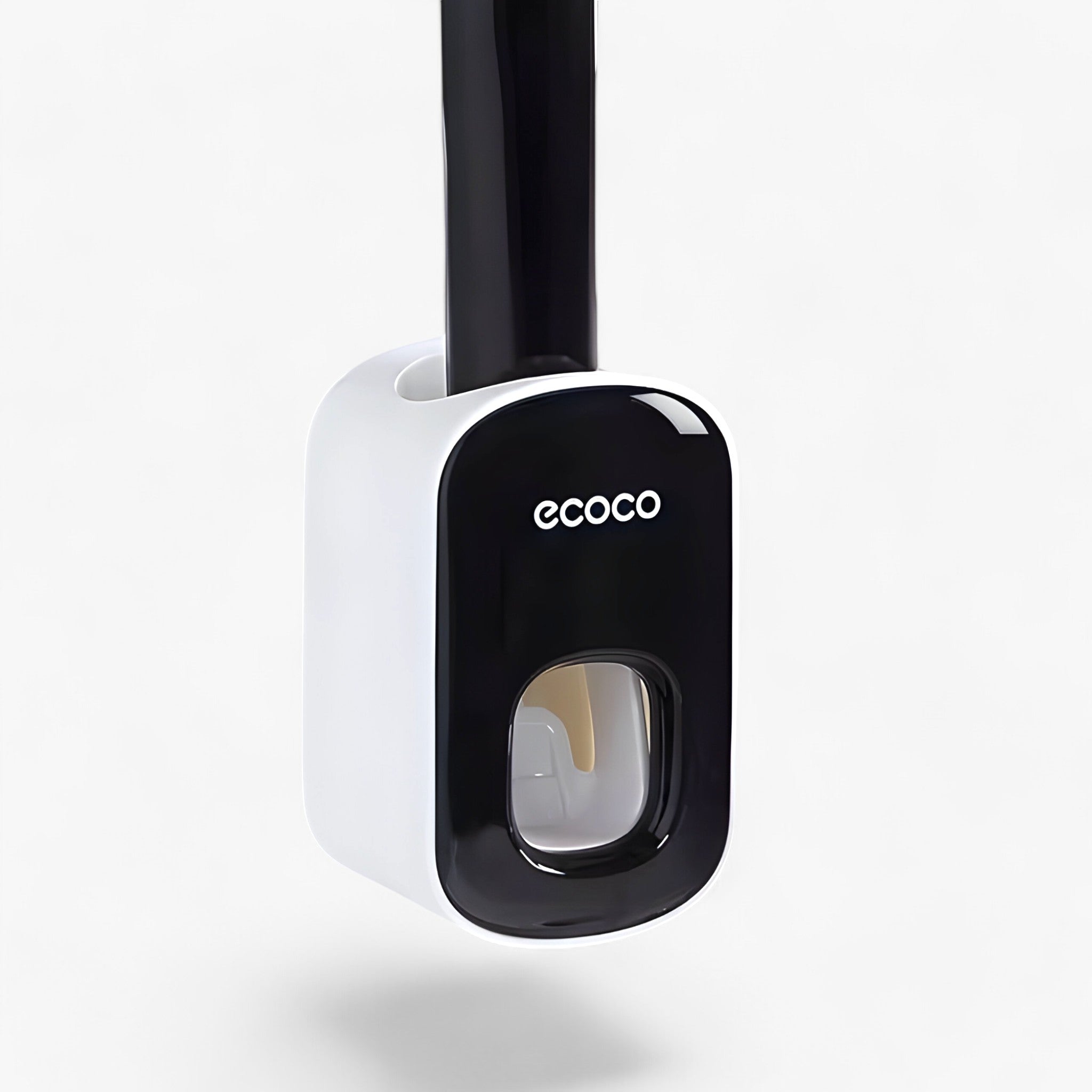 Tandbørsteholder | Automatisk dispenser - Vægholder med hylde - Sort - house & garden - {{ product_tags }