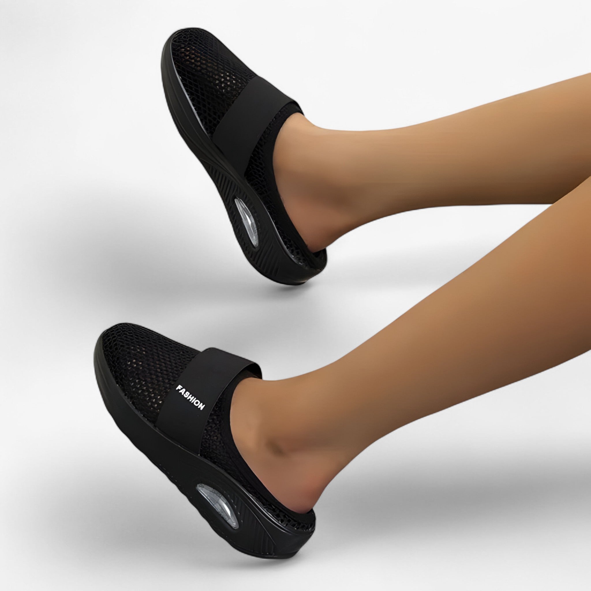 Freja | Komfortable Sko – Lethed og Friskhed til Hverdagens Skridt - Sort - shoes - {{ product_tags }