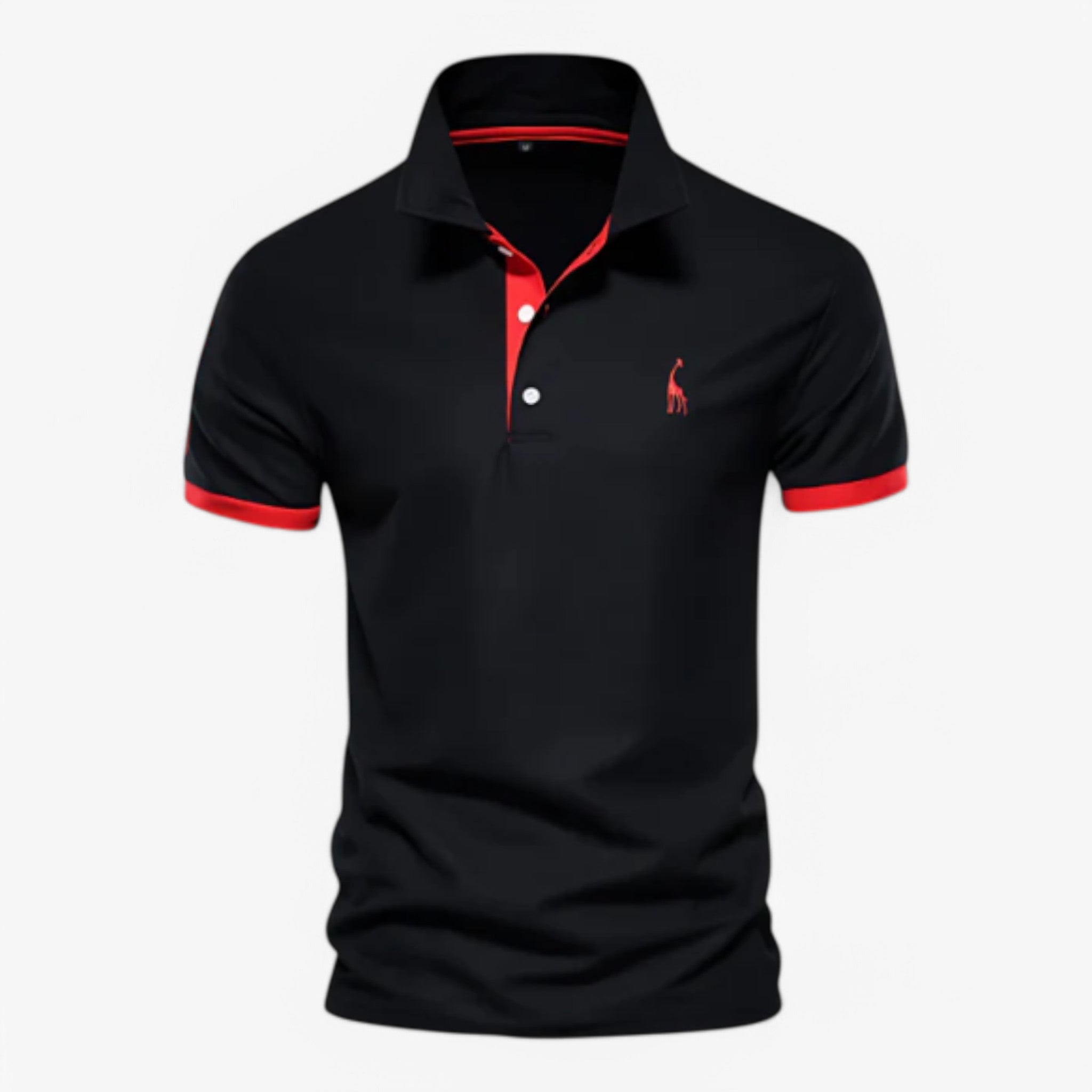 Tim | Herre Polo med Korte Ærmer - Sort - Tim | Herre Polo med Korte Ærmer - €25 - {{ product_tags }