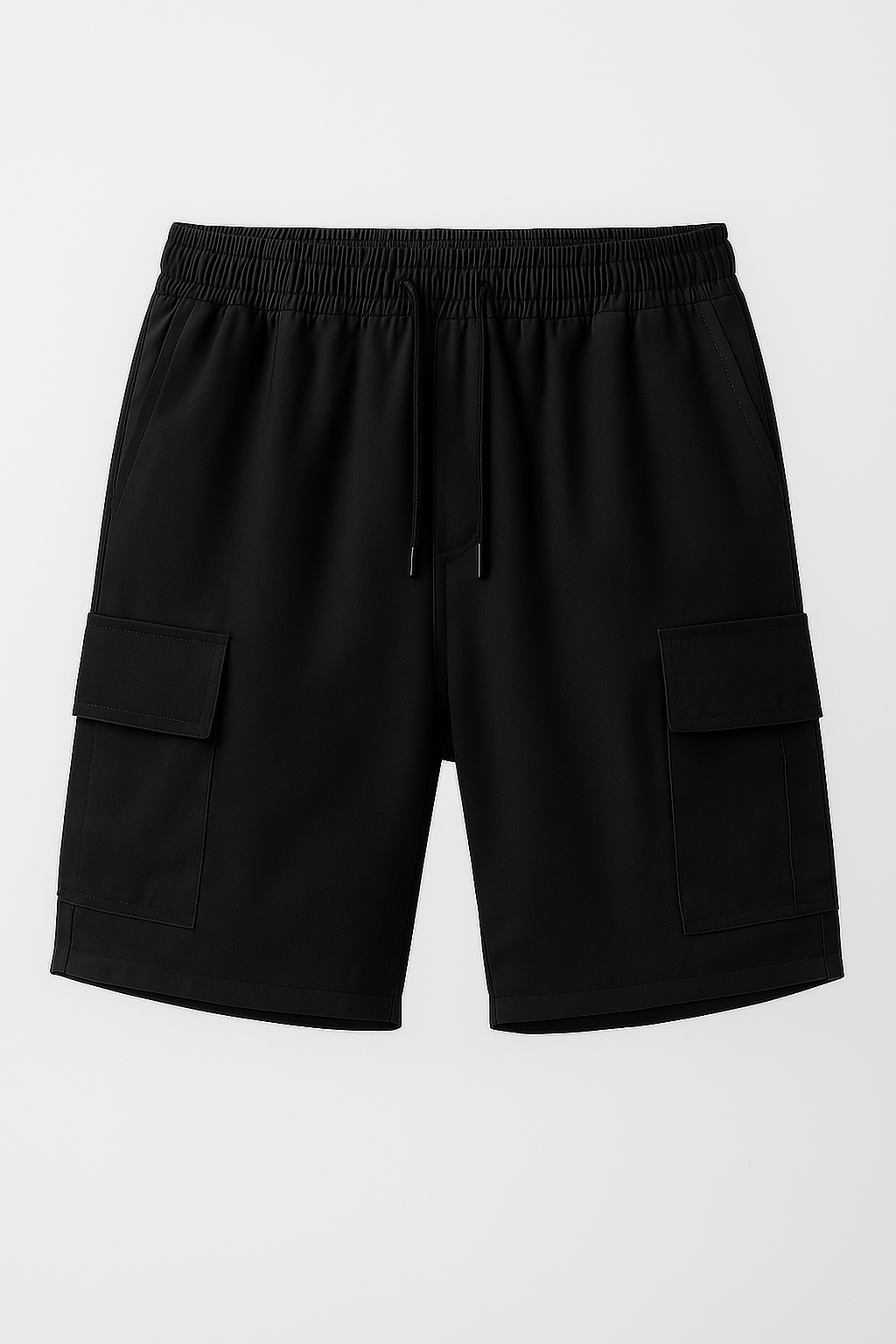 Lars | Herre Cargo Shorts med Side Gentager - Sort - Lars | Herre Cargo Shorts med Side Gentager - €25 - {{ product_tags }