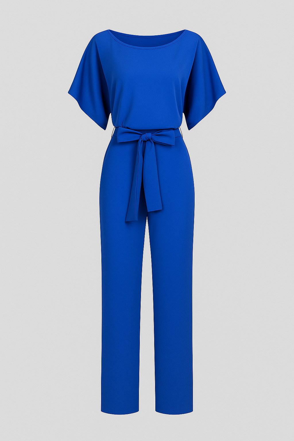 Wolff | Elegant dames jumpsuit med taljegjord og flydende ærmer - Blå - Wolff | Elegant dames jumpsuit med taljegjord og flydende ærmer- €25 - {{ product_tags }
