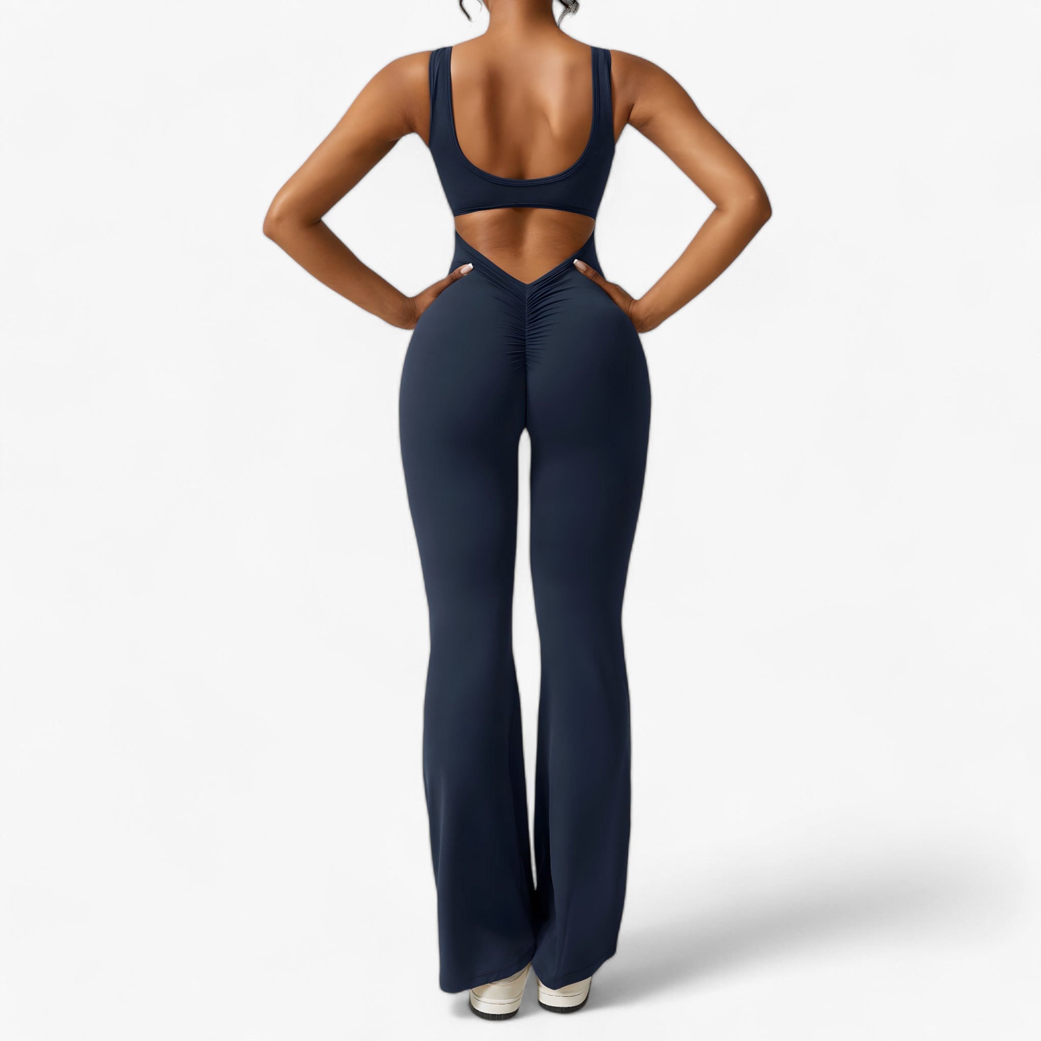 Diana | Komfortabel Jumpsuit – Ubesværet Stil og Komfort Hele Dagen - Mørkeblå - women's fashion - {{ product_tags }