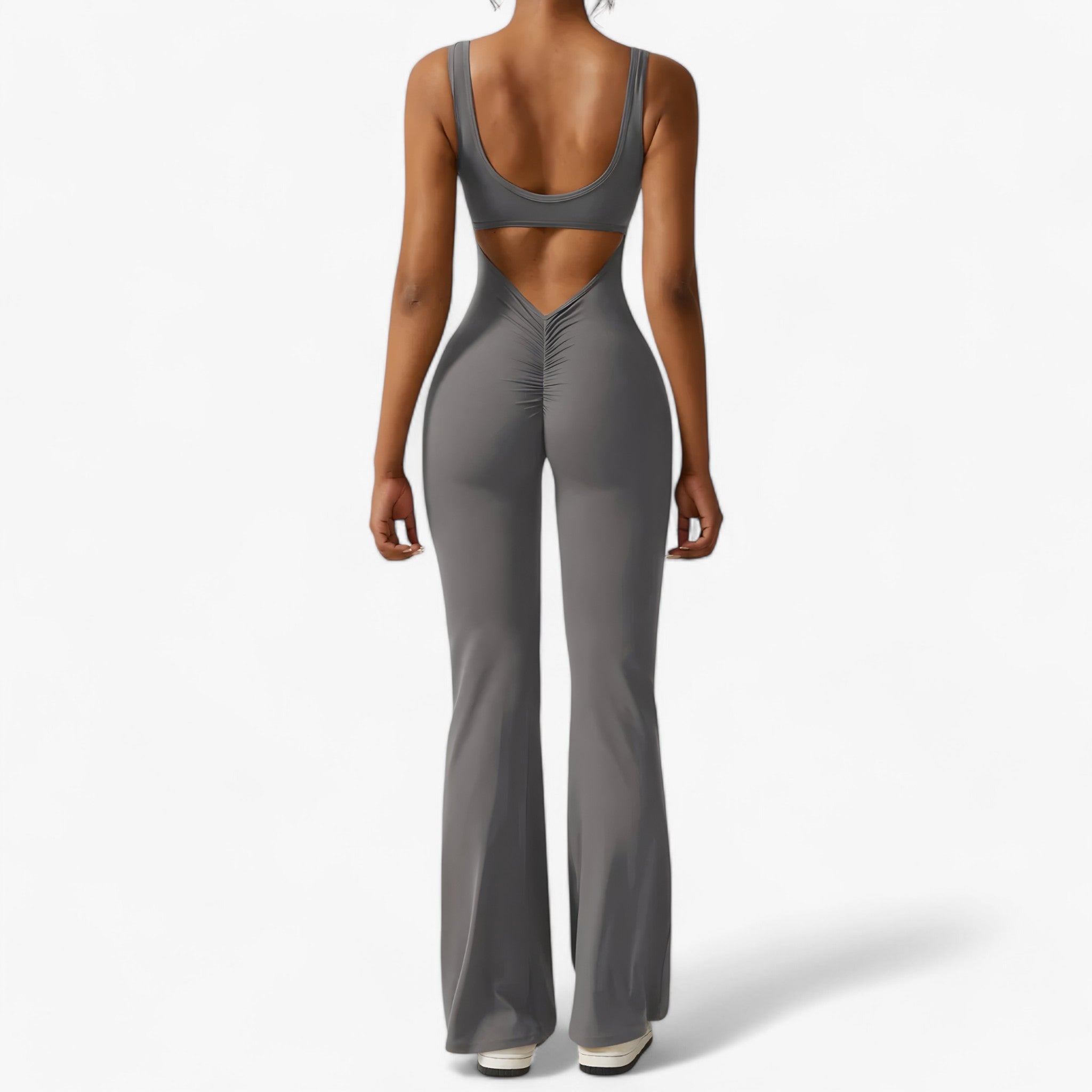 Diana | Komfortabel Jumpsuit – Ubesværet Stil og Komfort Hele Dagen - Grå - women's fashion - {{ product_tags }