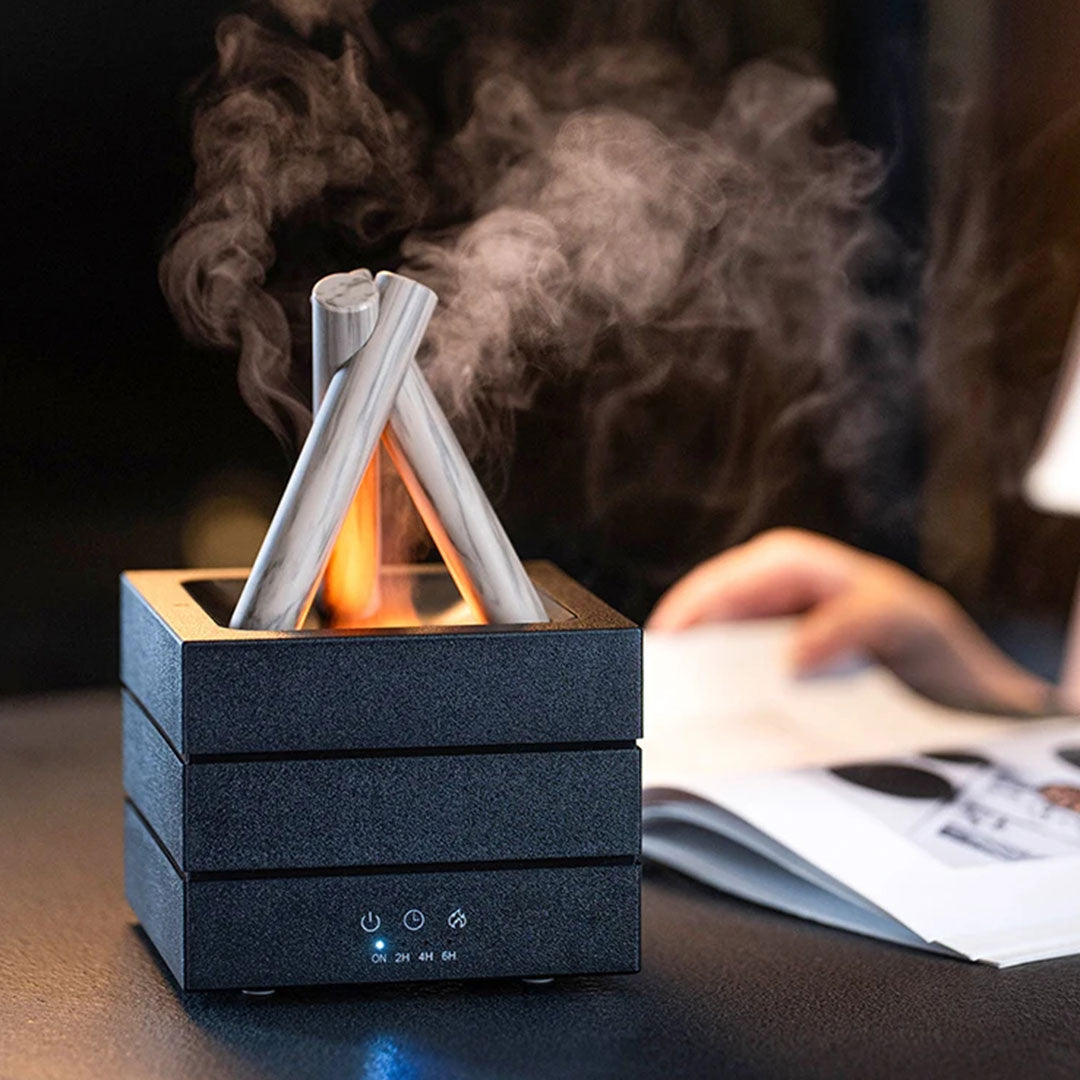 Bålild Duftspreder - Flammeeffekt Aromadiffuser - - Home Decor - {{ product_tags }