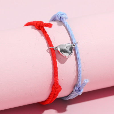 Magnetic Love®-armbånd (2 stk.) - Rød + blå - Magnetic Love®-armbånd (2 stk.)- €25 - {{ product_tags }