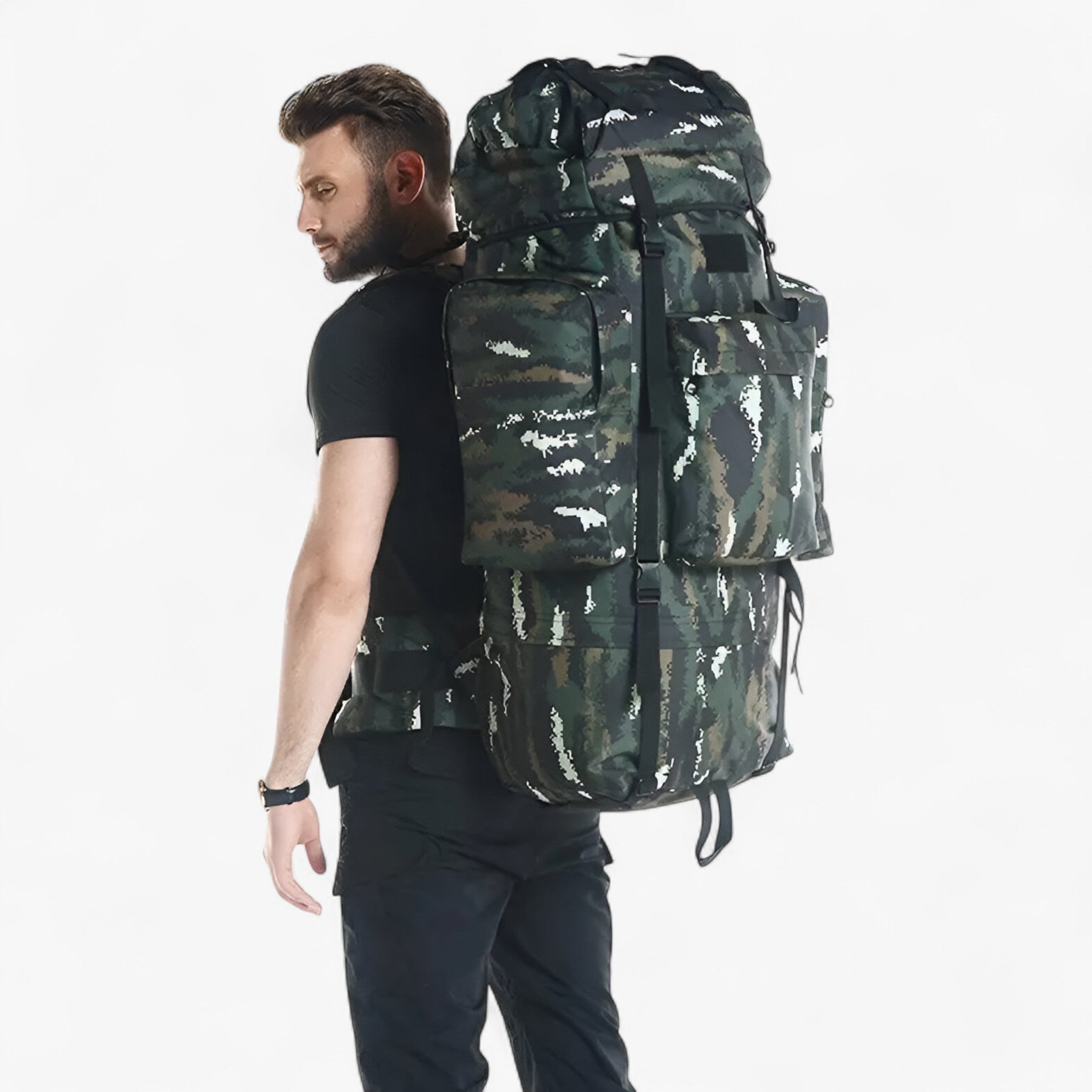 Holdbar og rummelig taske til udendørsaktivitet - Camouflage - Holdbar og rummelig taske til udendørsaktivitet - €25 - {{ product_tags }