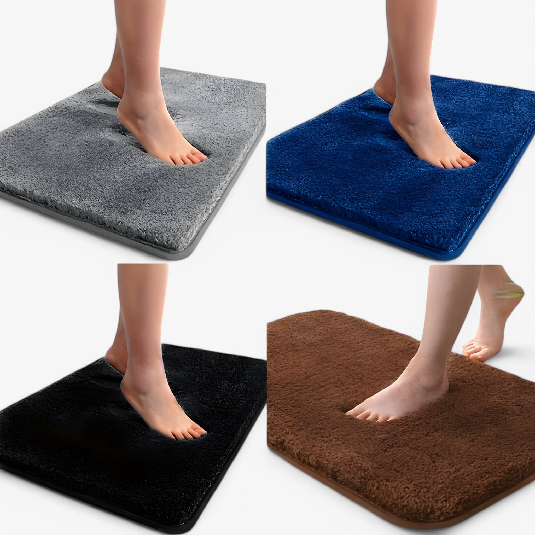 Lonneke | Blød, tykkere badmåtte | Absorberende & skridsikker - - Lonneke | Blød, tykkere badmåtte | Absorberende & skridsikker- €25 - {{ product_tags }