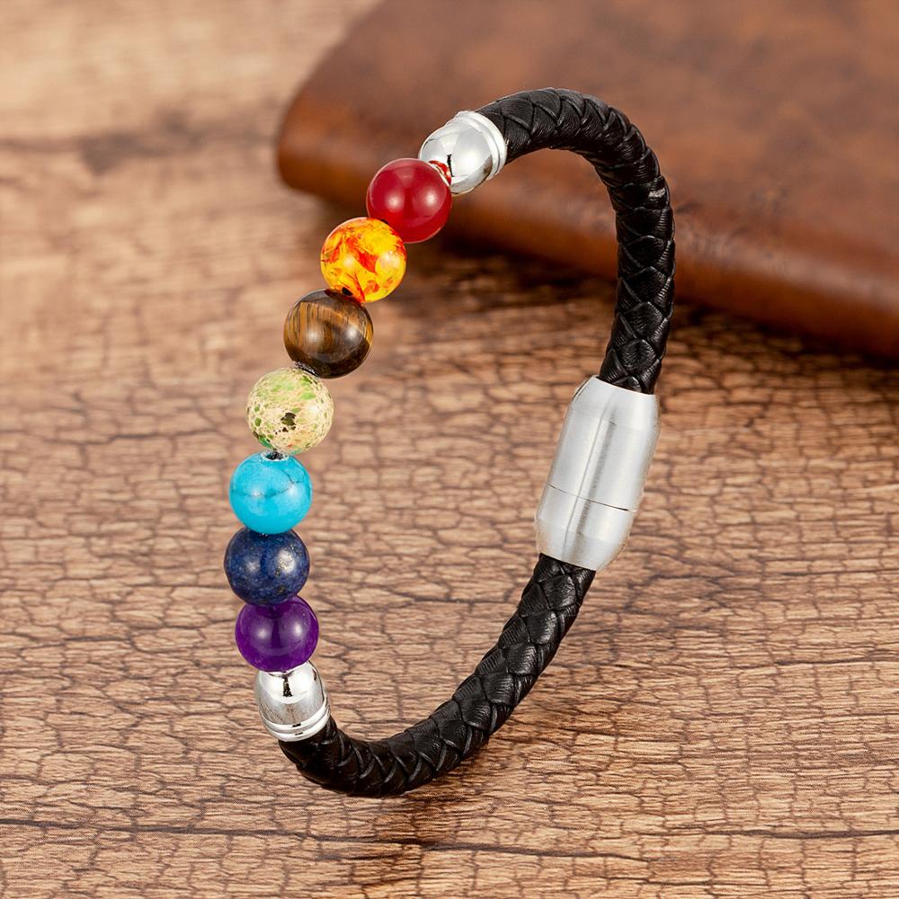 Chakra Connection-armbånd | Hold dine chakraer i balance! - Adskille Sølv - other - {{ product_tags }