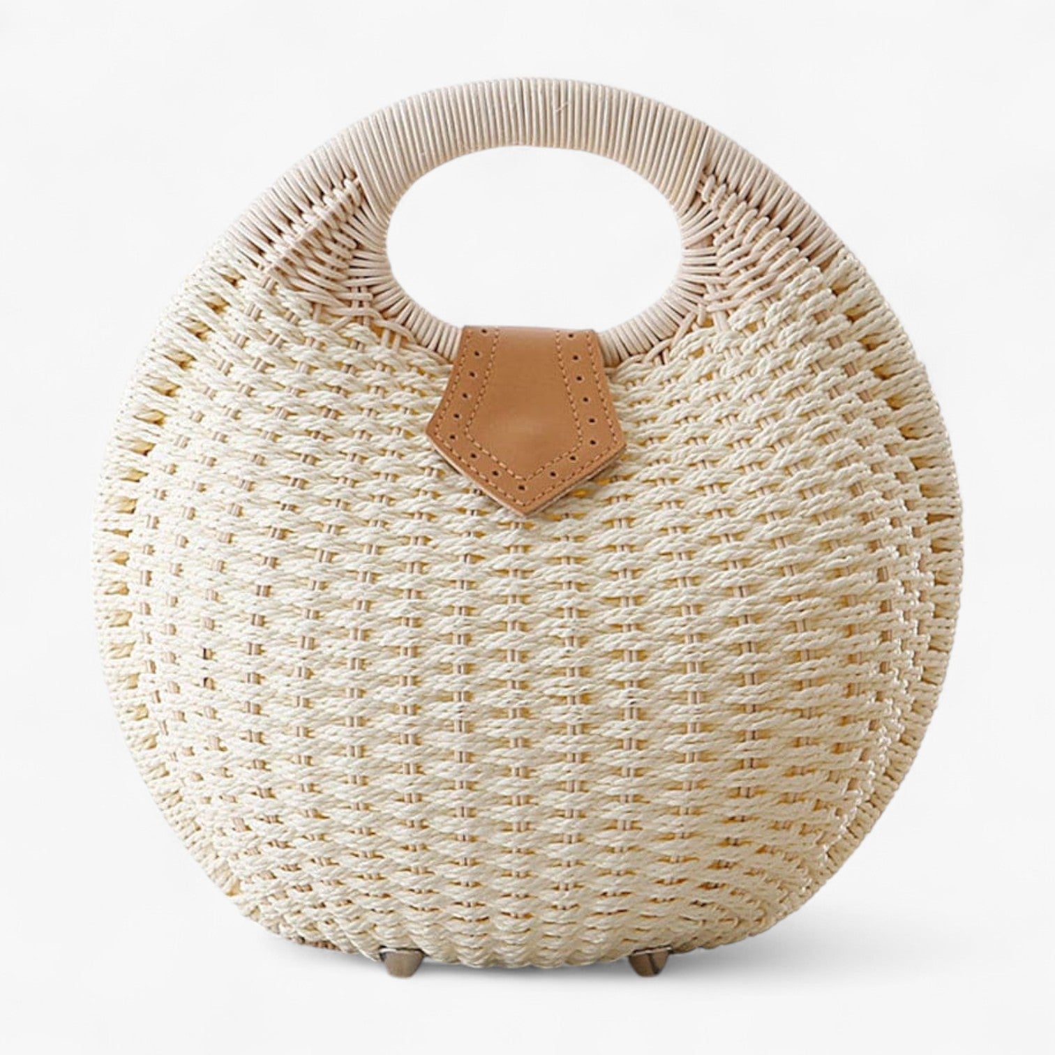 Charlotte | Rattan taske - Hvid - bags - {{ product_tags }