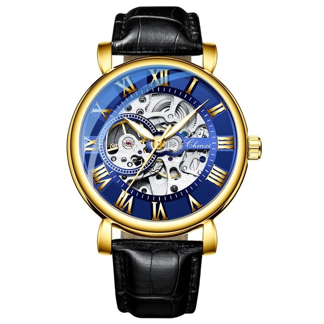 Cheno | Herreur - Gylden blå - watches - {{ product_tags }