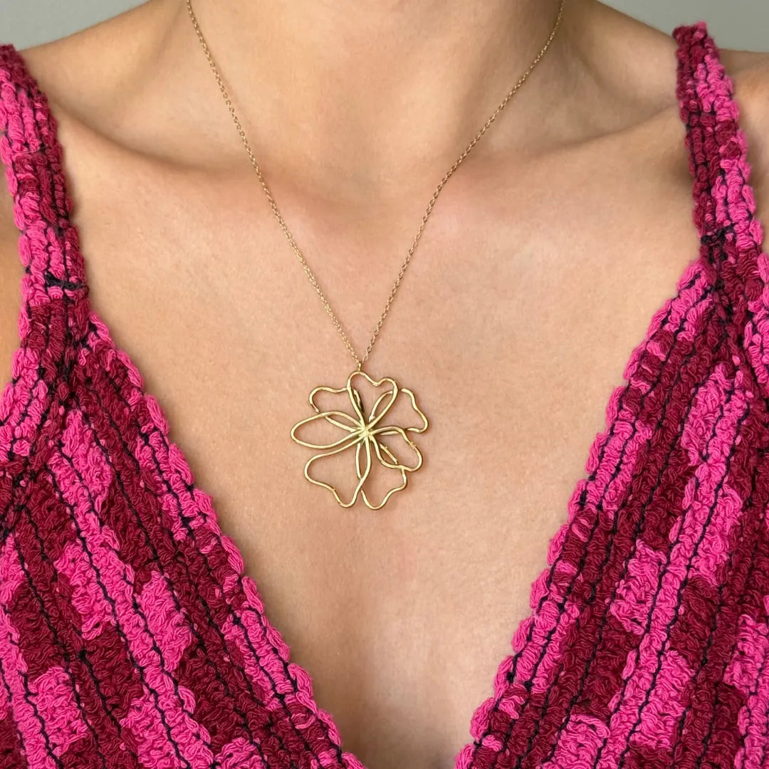 VERONICA Guldtonet Smykkesaet - - Jewelry Set - {{ product_tags }