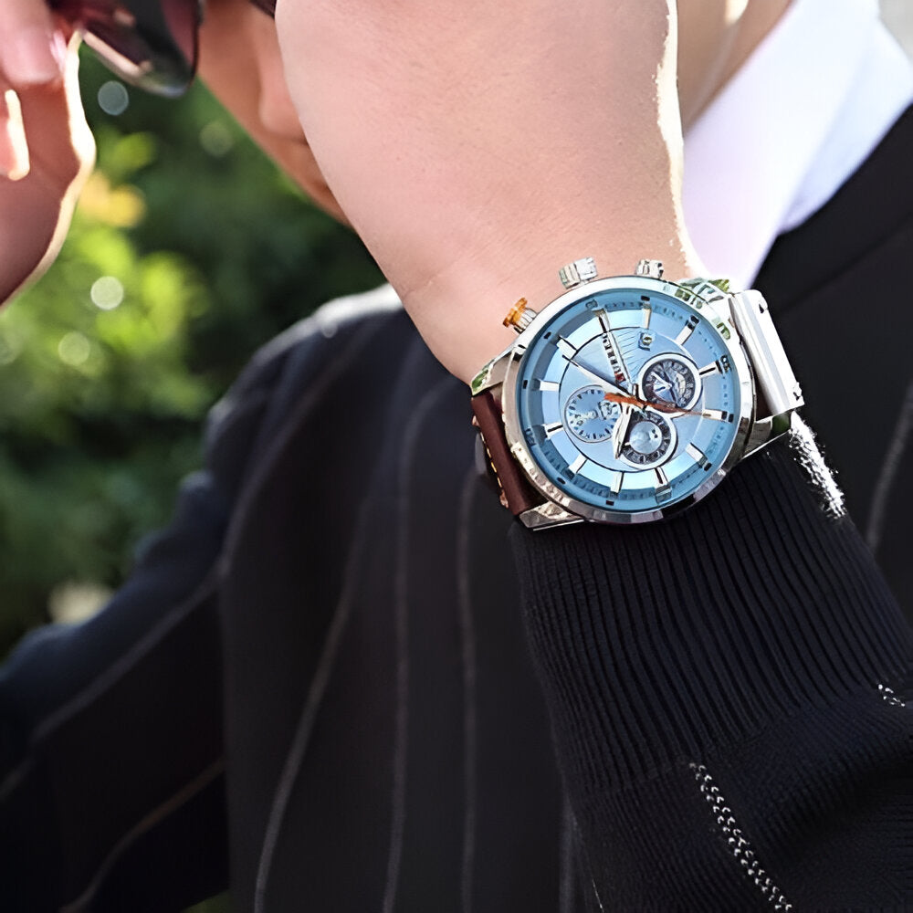 CURREN kronograf armbåndsur til mænd - - watches - {{ product_tags }