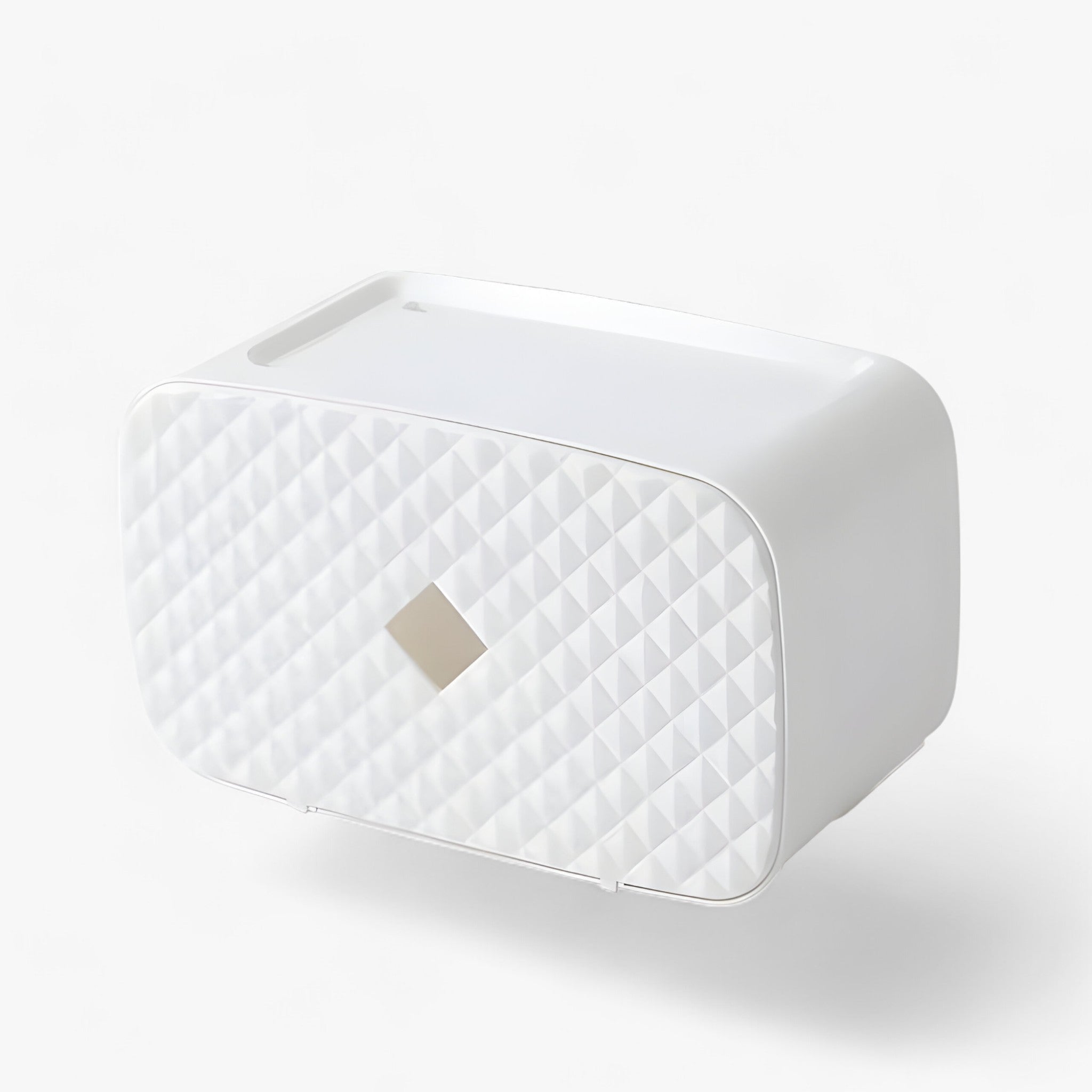 Toalettrulleholder | Vandtæt dispenser - Opbevaringsløsning til badeværelset - C-Hvid - house & garden - {{ product_tags }