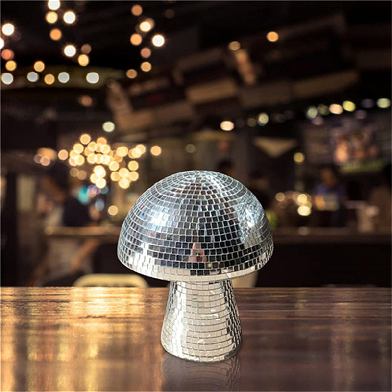 Disko Kugle Svampelampe – Spejlmosaik Accentlys - - Decorative Accent Lamp - {{ product_tags }