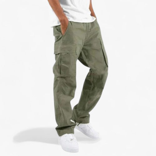 Daan | Cargo-bukser - Grøn - men's fashion - {{ product_tags }