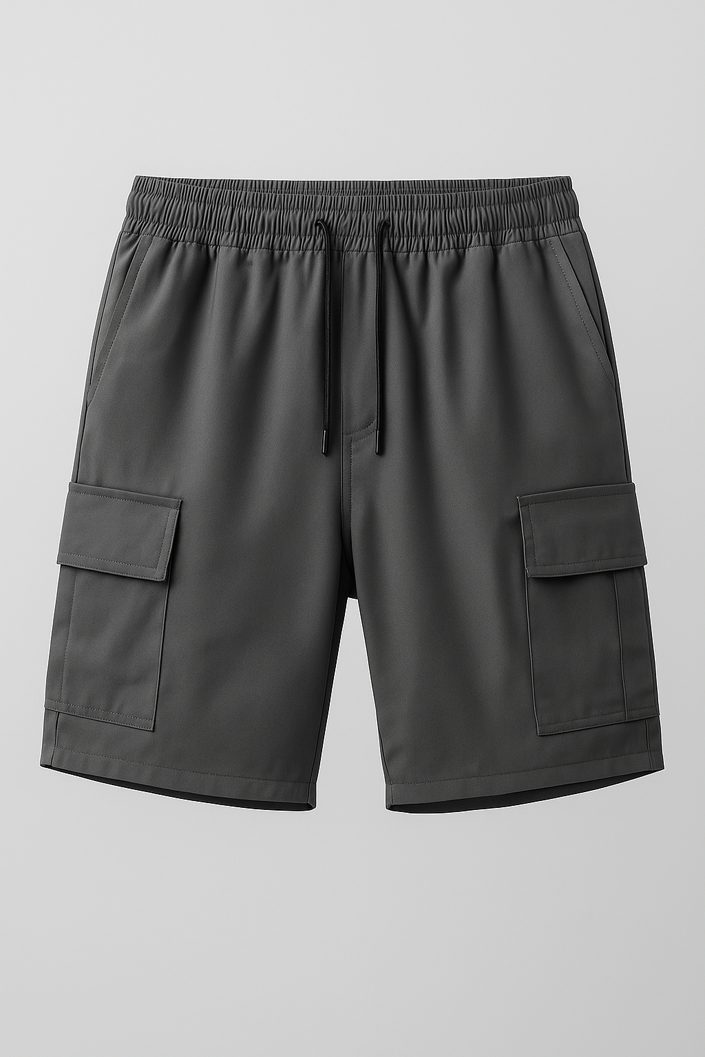 Lars | Herre Cargo Shorts med Side Gentager - Mørkegrå - Lars | Herre Cargo Shorts med Side Gentager - €25 - {{ product_tags }