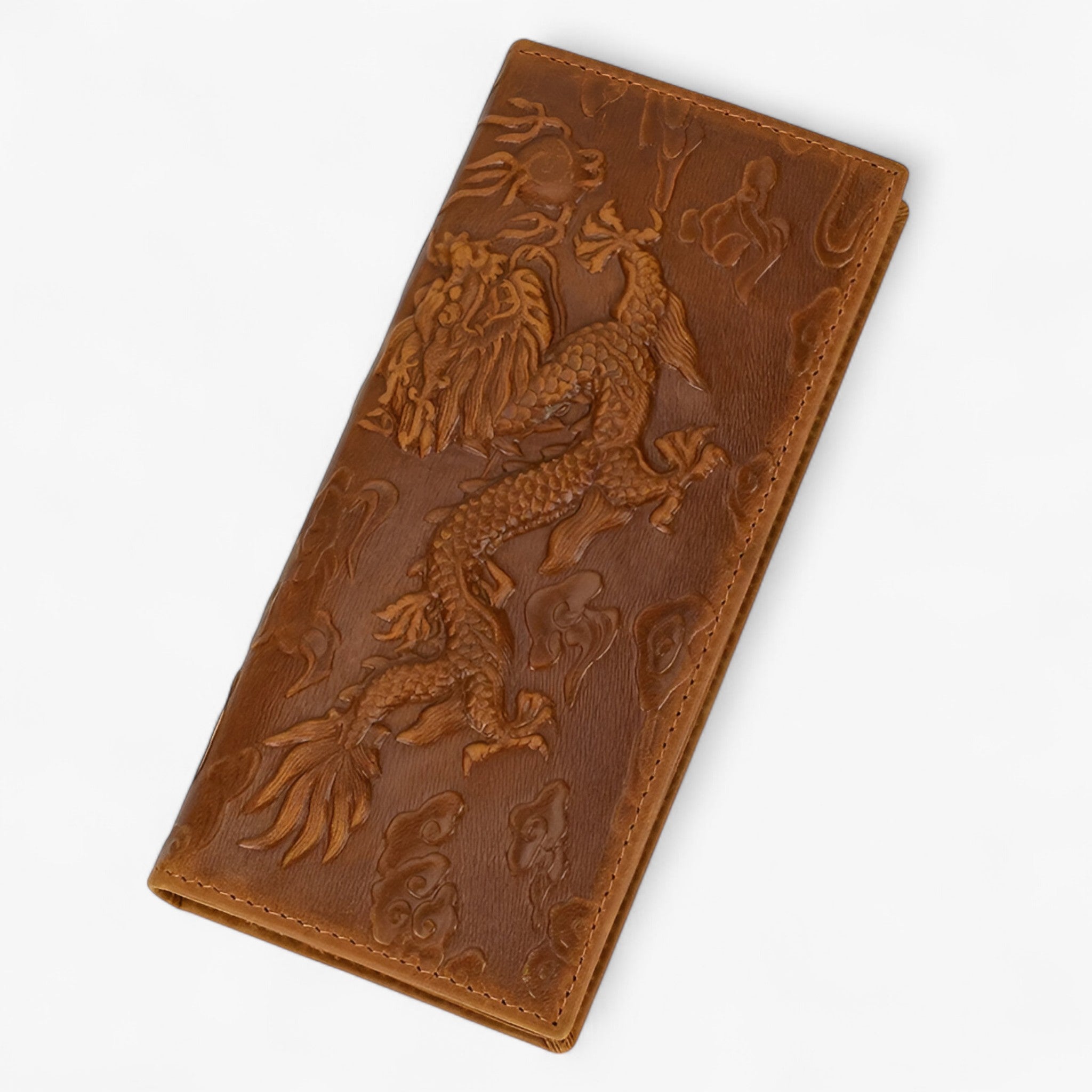 Bifold tegnebog – Vintage og holdbar - dragon-light - bags - {{ product_tags }