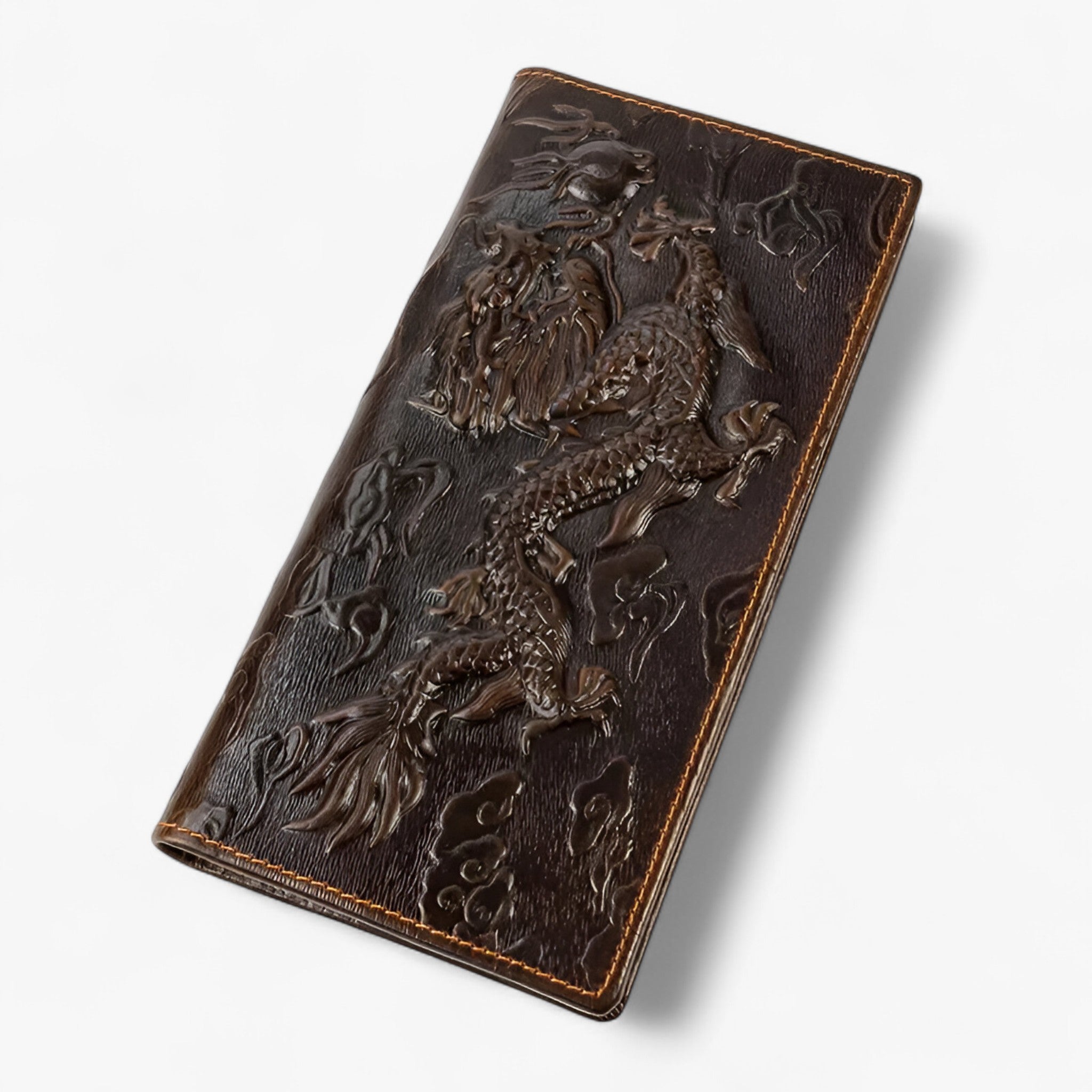 Bifold tegnebog – Vintage og holdbar - dragon-chang - bags - {{ product_tags }