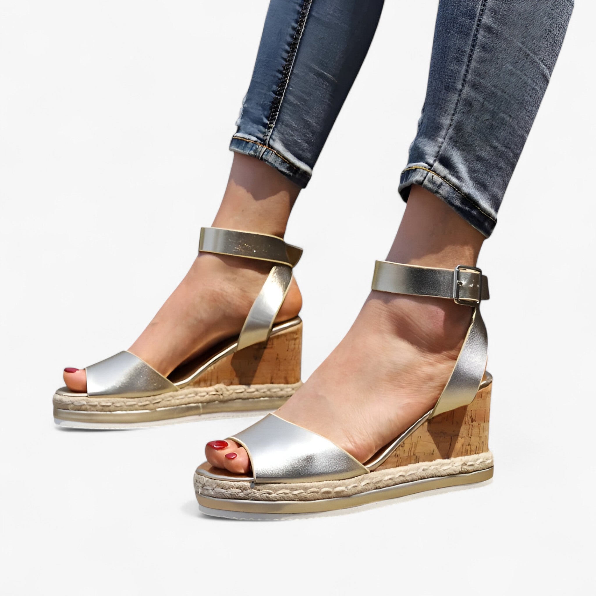 Elaina | Hællede sandaler – Trendy og komfortable - - women's fashion - {{ product_tags }