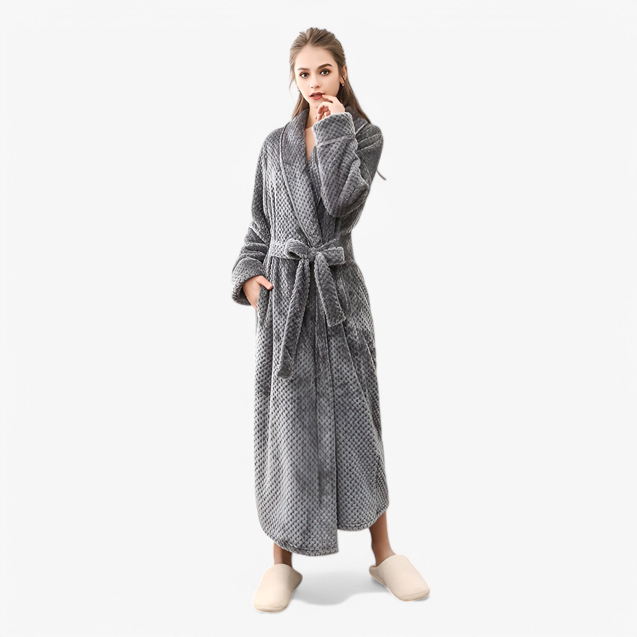 Sofia | Blød Fleece Badekåbe - - women's fashion - {{ product_tags }