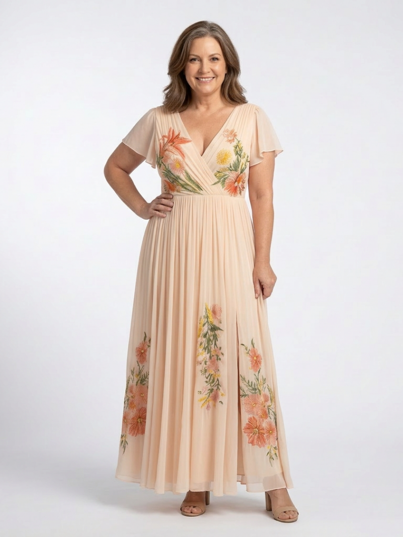 CALISTA | BLOMSTRET MAXIKJOLE