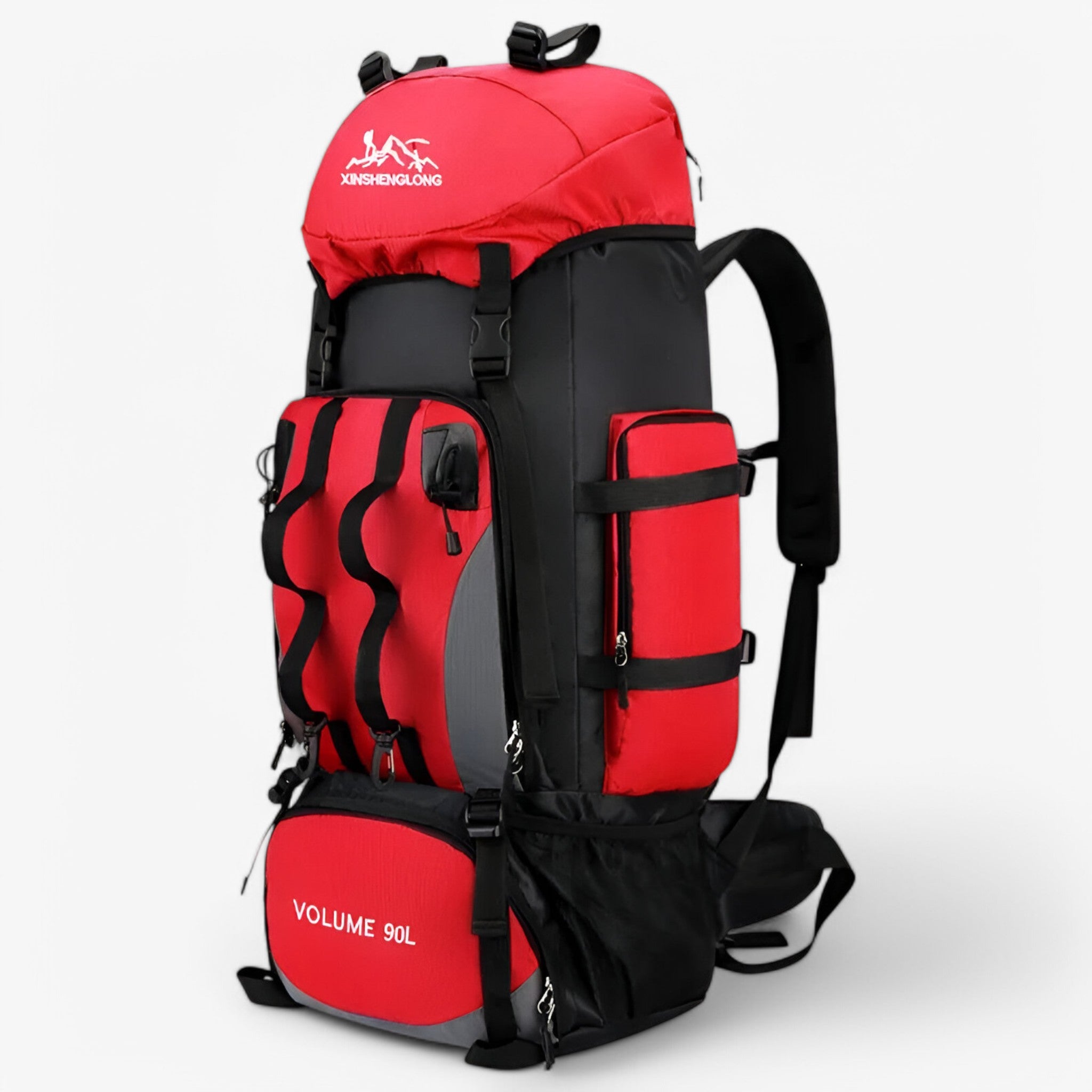 Vandtæt rygsæk til vandreture og camping - Rød - bags - {{ product_tags }