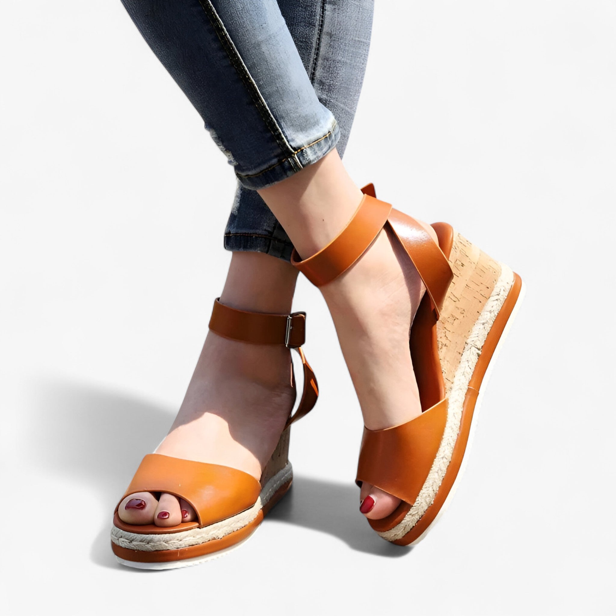 Elaina | Hællede sandaler – Trendy og komfortable - - women's fashion - {{ product_tags }