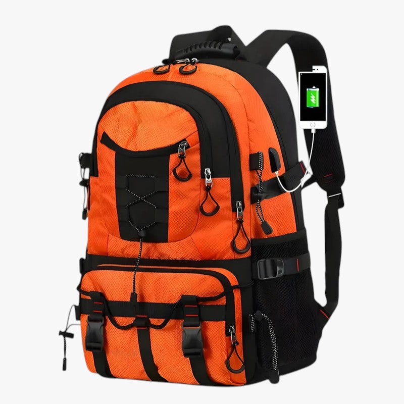 Noah | Vandtæt 40L udendørs rygsæk - Orange - Noah | Vandtæt 40L udendørs rygsæk- €25 - {{ product_tags }
