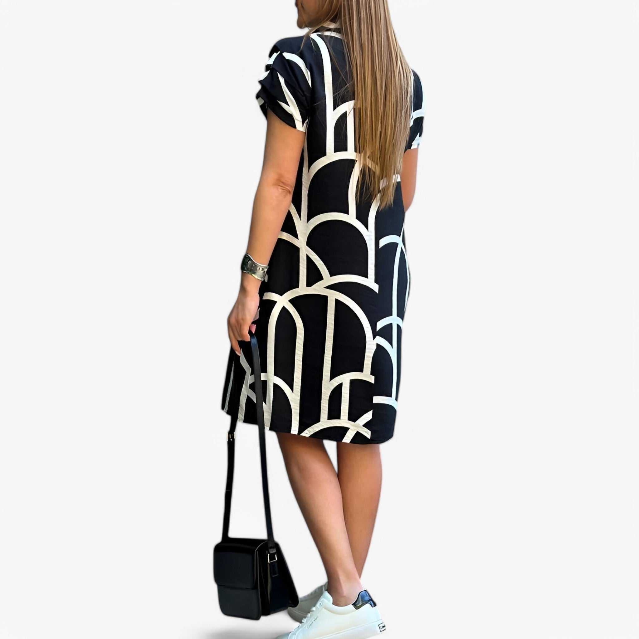 Isabelle | Midi-kjole - Tidløs og med stil - - women's fashion - {{ product_tags }