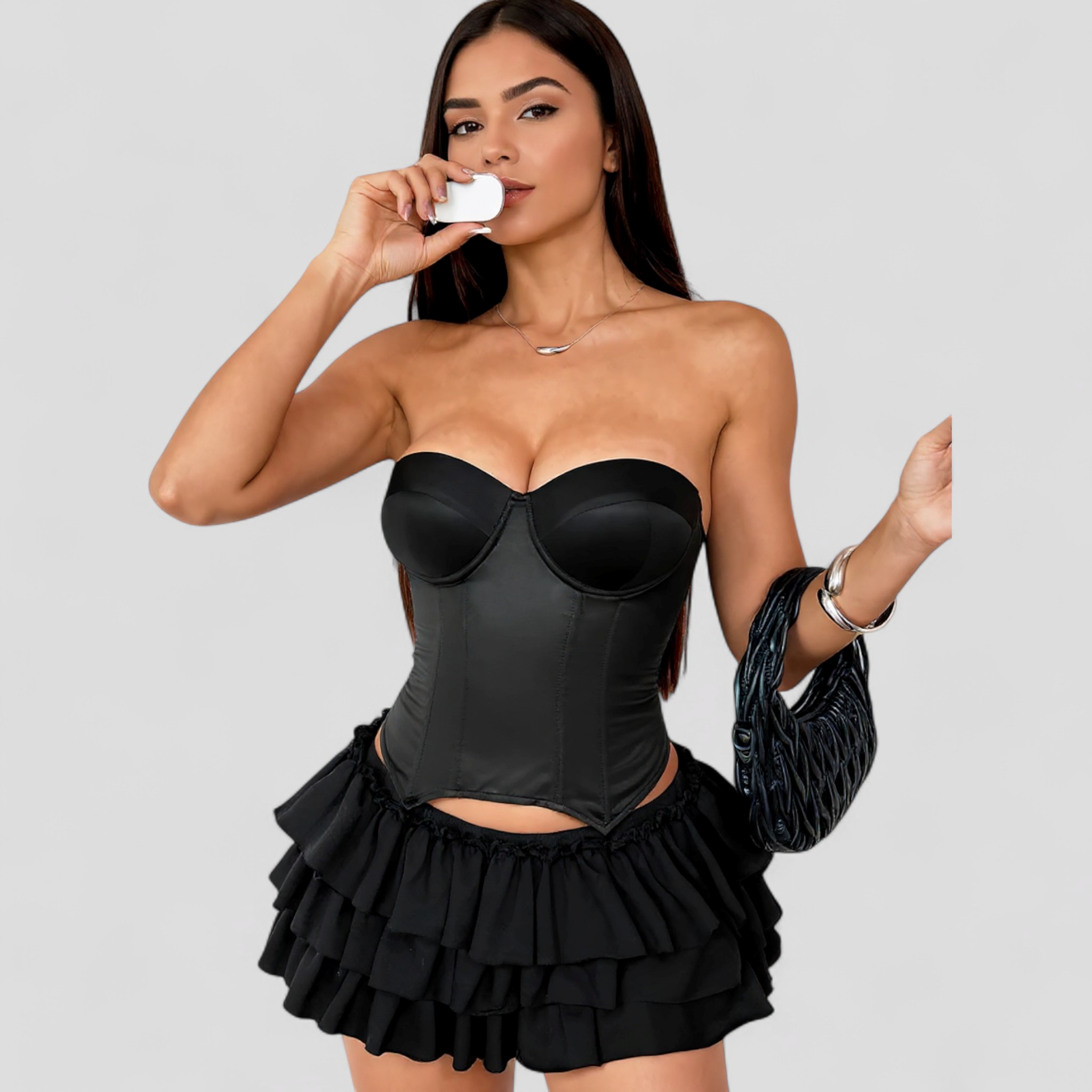Violette™ - Polyester bustier - - women's fashion - {{ product_tags }