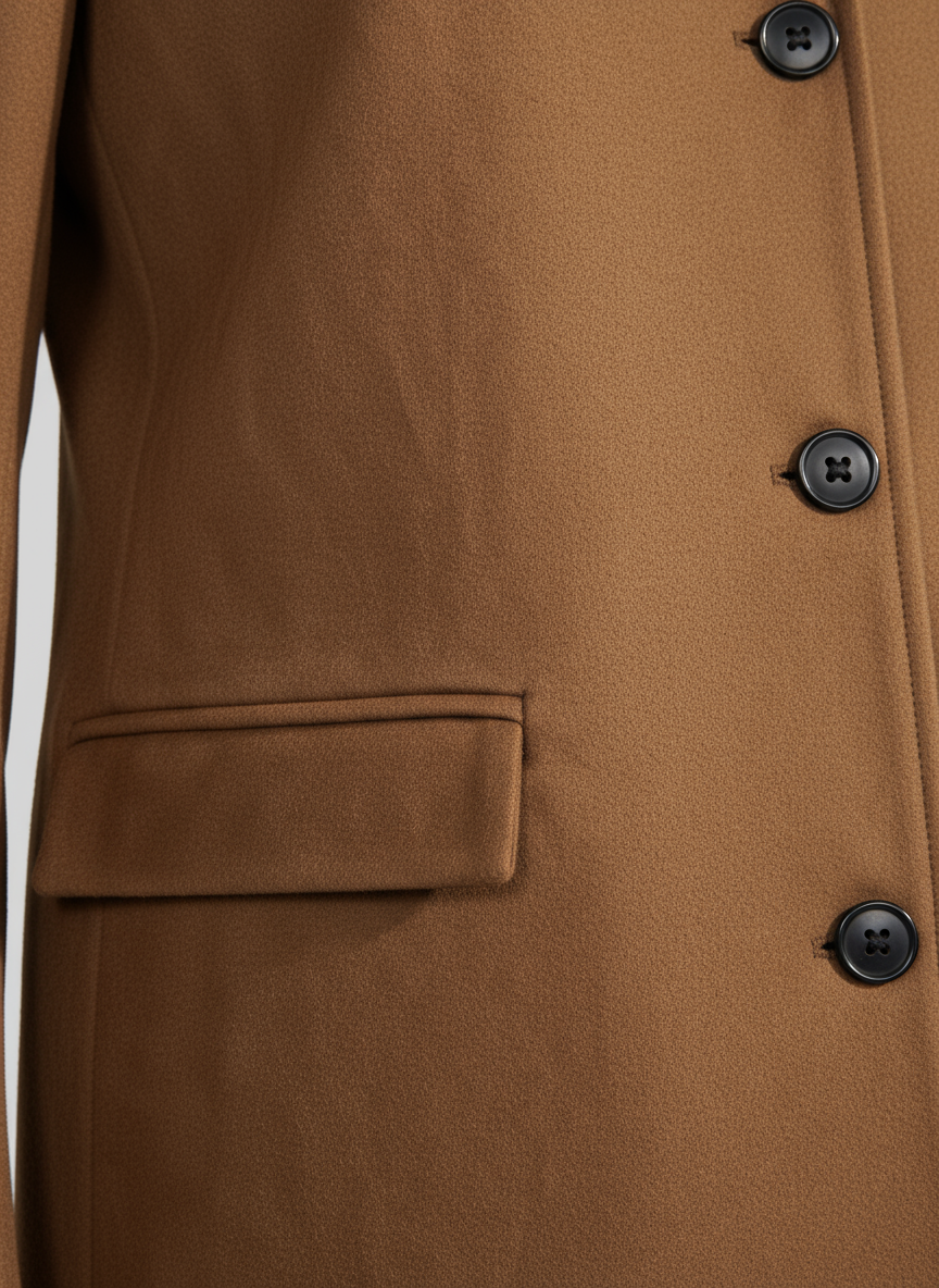 Emilia | Ruskindsjakke - Ubesværet Skræddersyet Pasform - - coats - {{ product_tags }