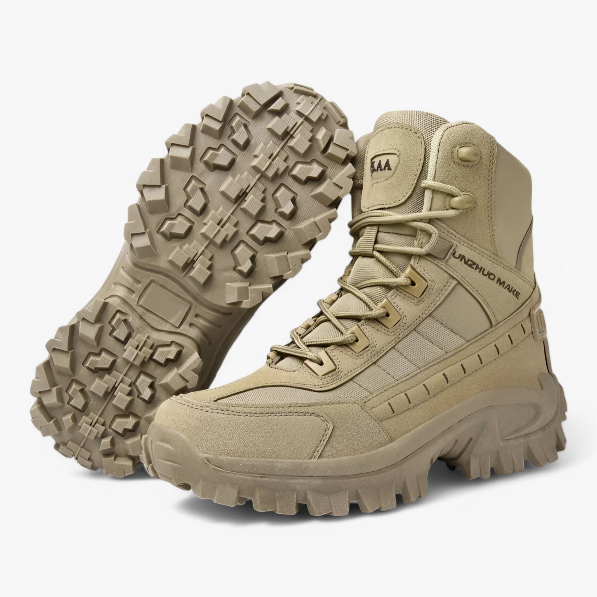 Herre taktiske sko – skridsikre, stødabsorberende og åndbare - Beige - Herre taktiske sko – skridsikre, stødabsorberende og åndbare- €25 - {{ product_tags }