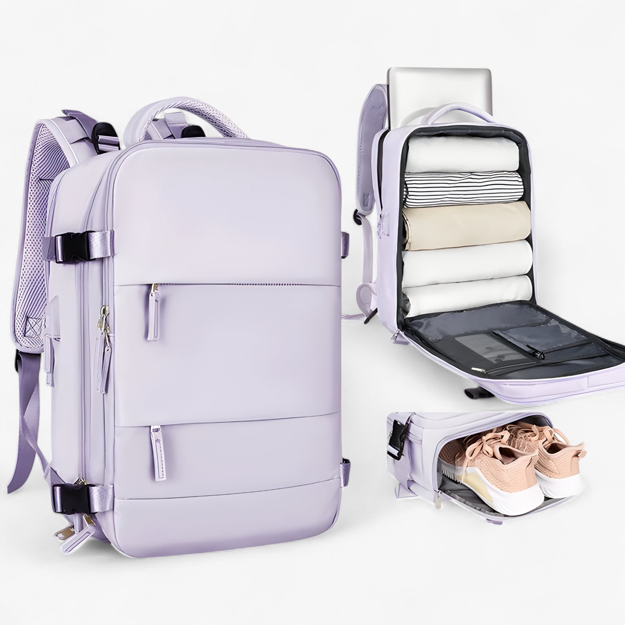 Matt | Journey Rygsæk™ - Lilla - Matt | Journey Rygsæk™ - €25 - {{ product_tags }