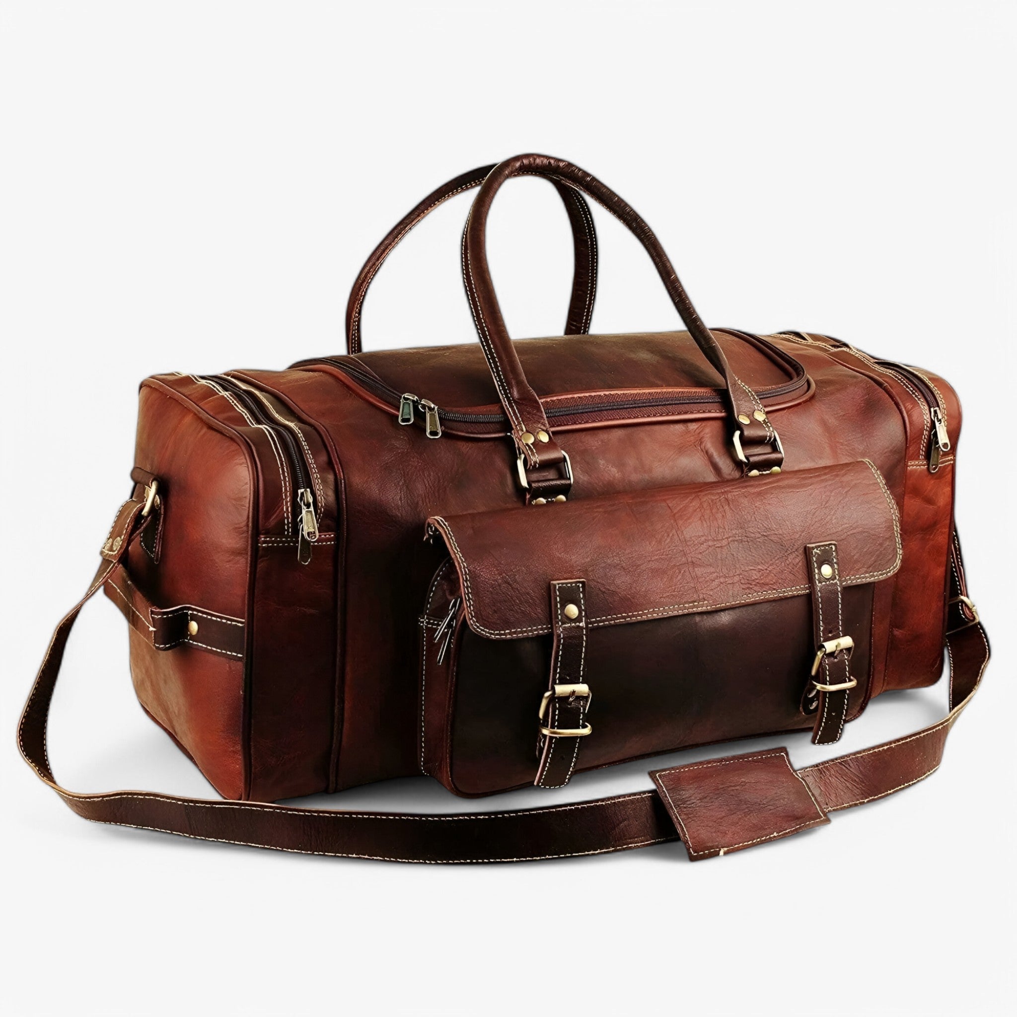 Traveler | Stilfuld og rummelig Weekender Duffle - - bags - {{ product_tags }