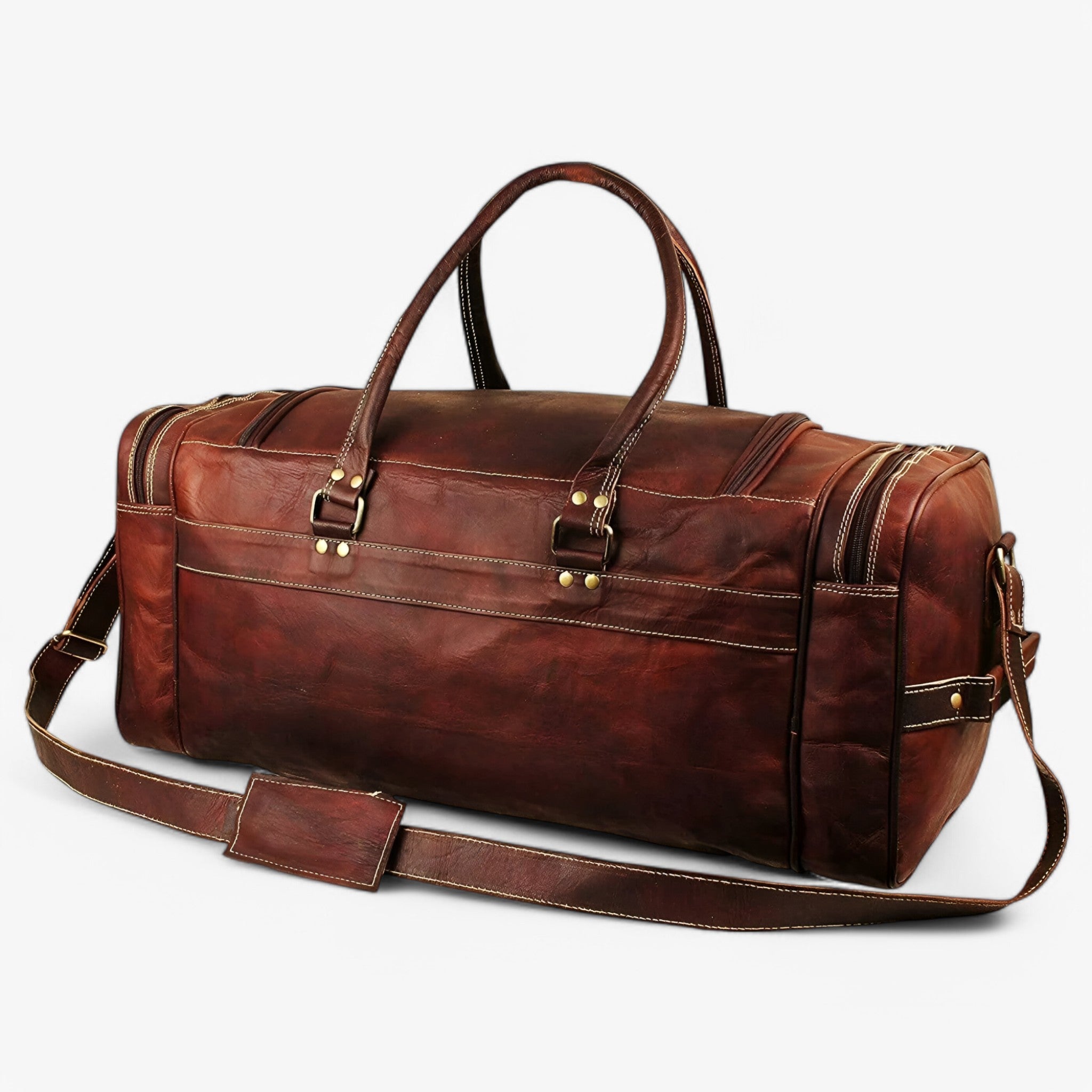 Traveler | Stilfuld og rummelig Weekender Duffle - - bags - {{ product_tags }