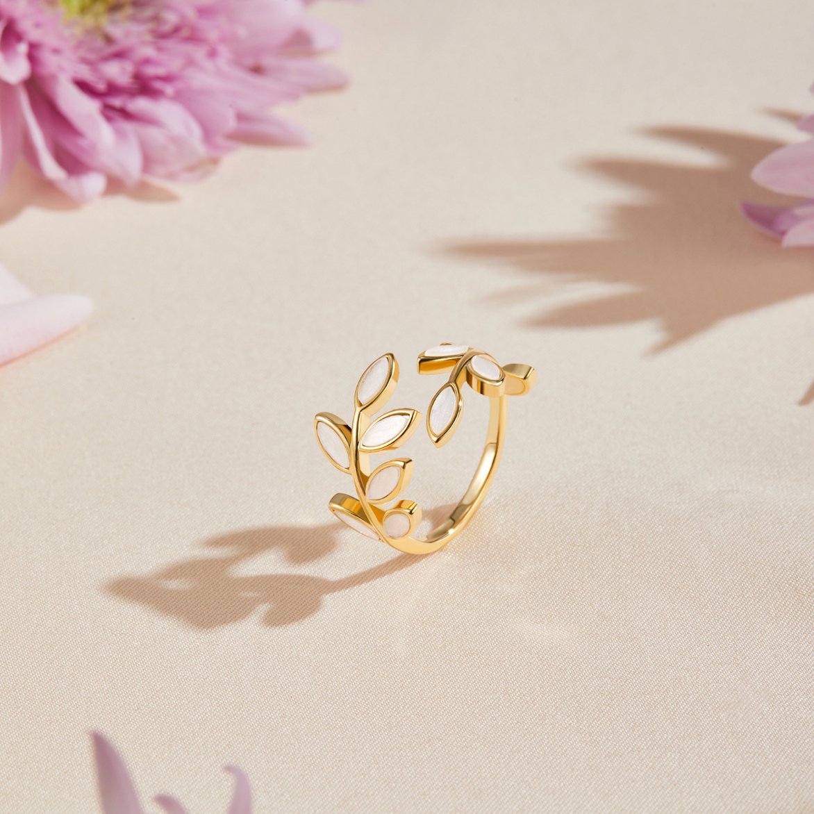 Ring i Guldblad - - watches - {{ product_tags }