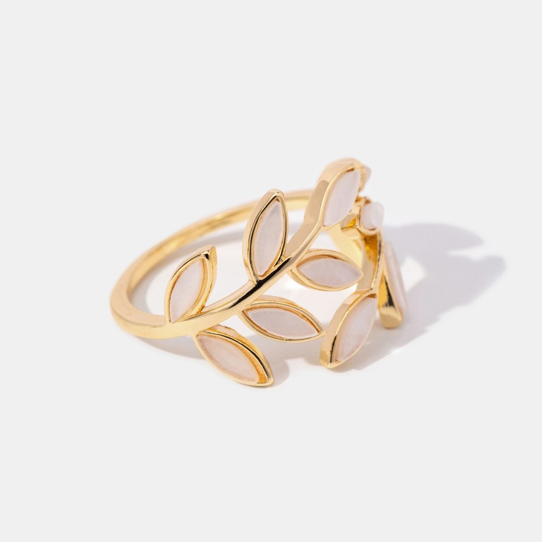 Ring i Guldblad - - watches - {{ product_tags }