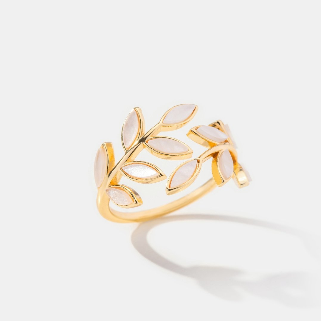 Ring i Guldblad - - watches - {{ product_tags }
