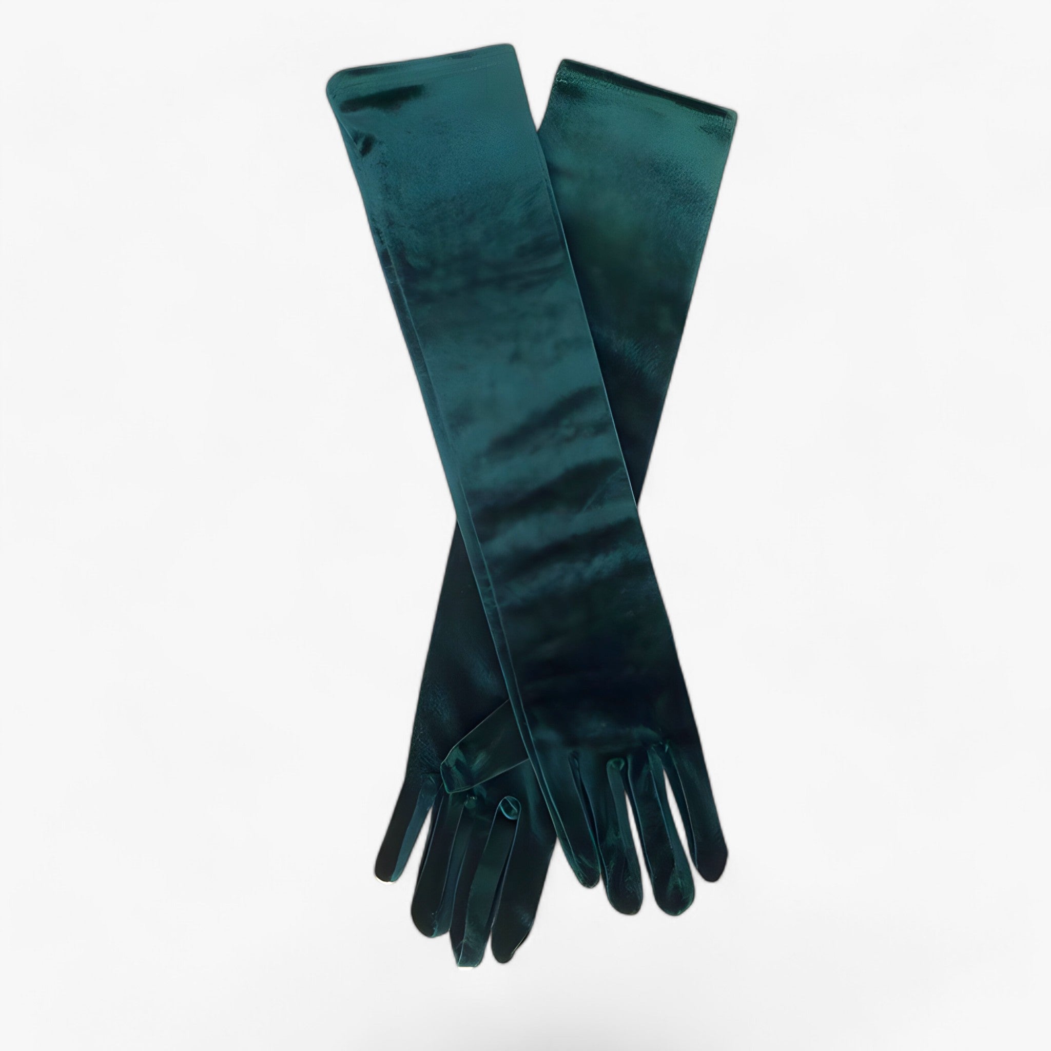 Lily | Fløjlshandsker til kvinder - Elegant retrostil og varme - Grøn 44 cm En størrelse - Lily | Fløjlshandsker til kvinder - Elegant retrostil og varme- €25 - {{ product_tags }