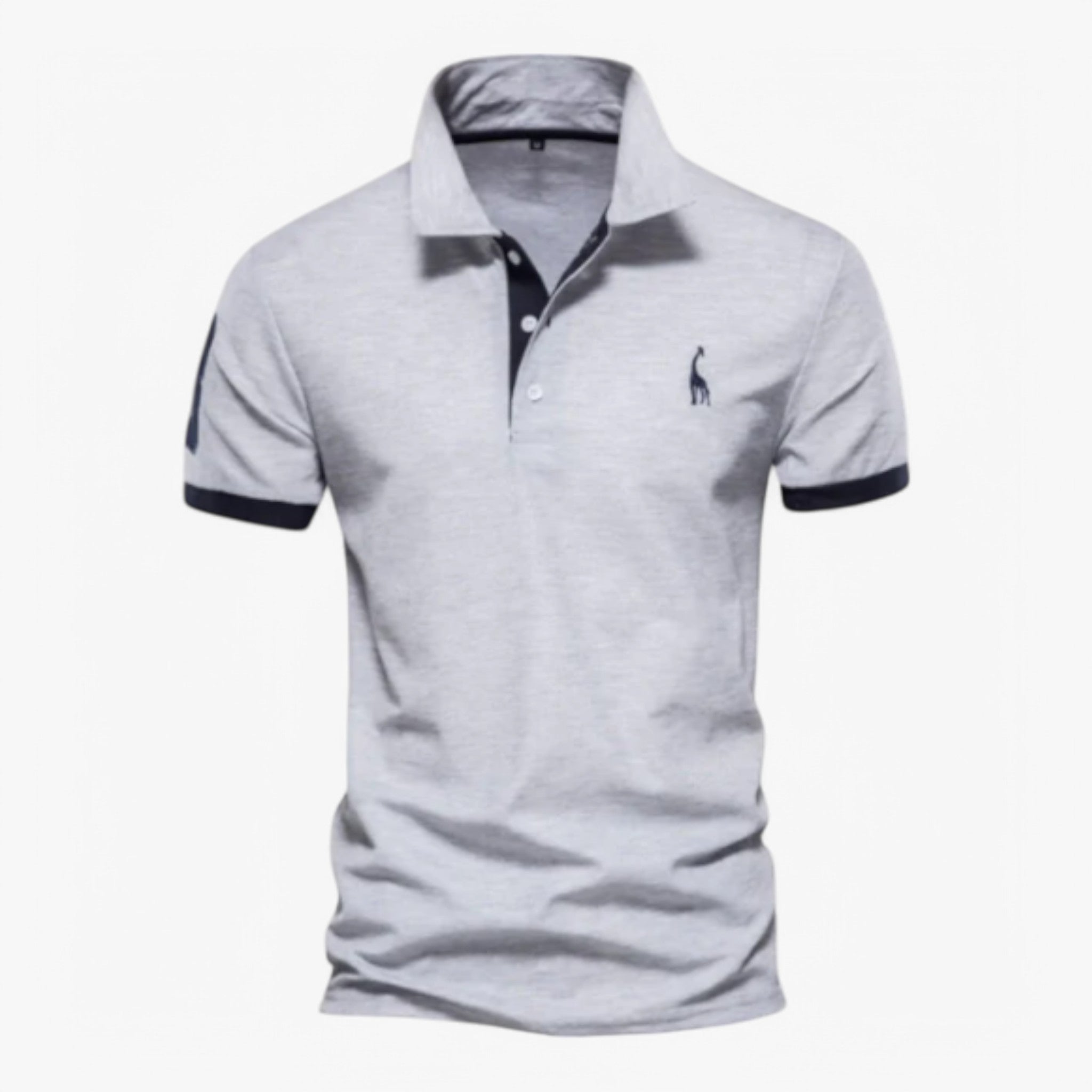 Tim | Herre Polo med Korte Ærmer - Grå - Tim | Herre Polo med Korte Ærmer - €25 - {{ product_tags }