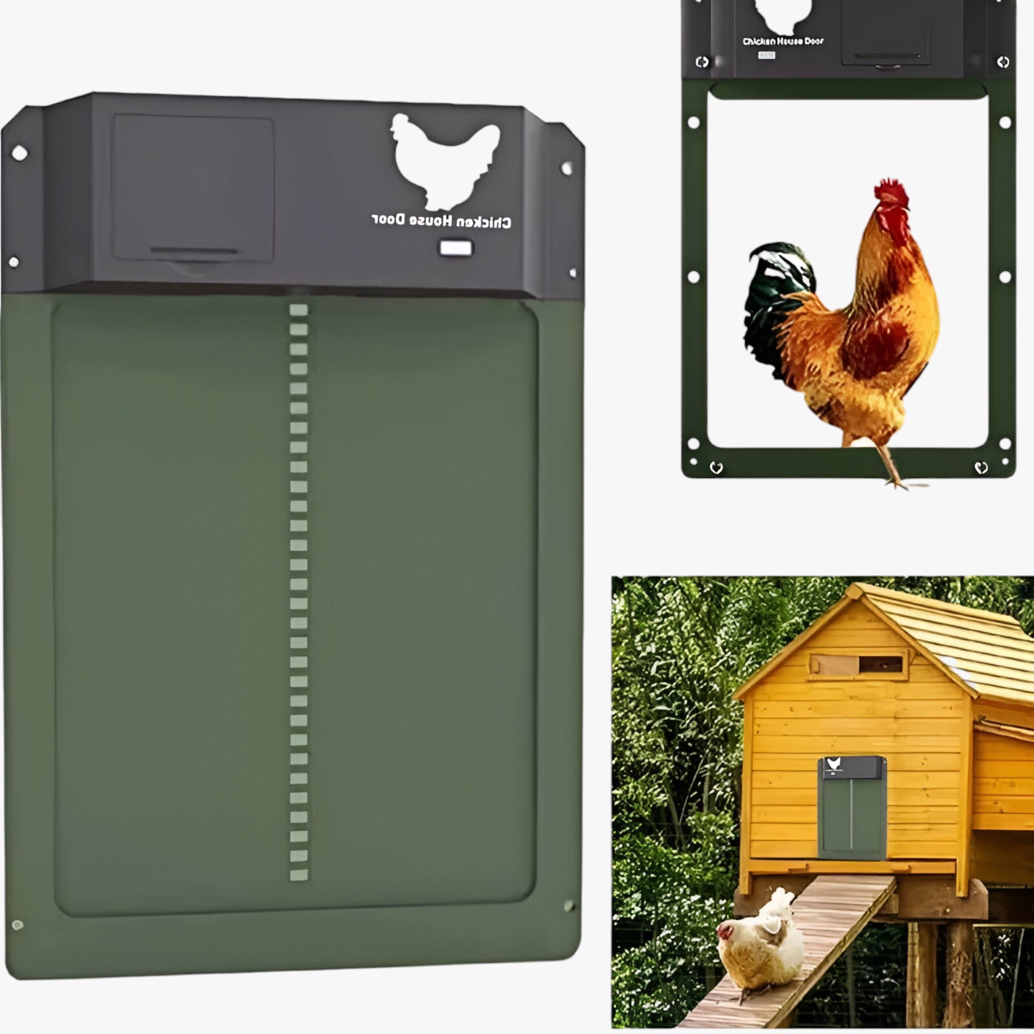 Automatisk Hønselem til Hønsehus | Sikker og Tidsbesparende Løsning til Fjerkræ - - house & garden - {{ product_tags }