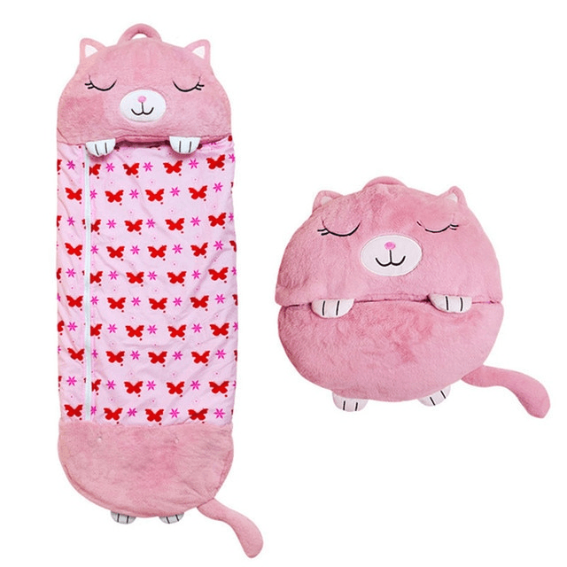 Happy Sleepybag™ - Tag denne sovepose med dig, uanset hvor du er - Kat - Happy Sleepybag™ - Tag denne sovepose med dig, uanset hvor du er- €25 - {{ product_tags }
