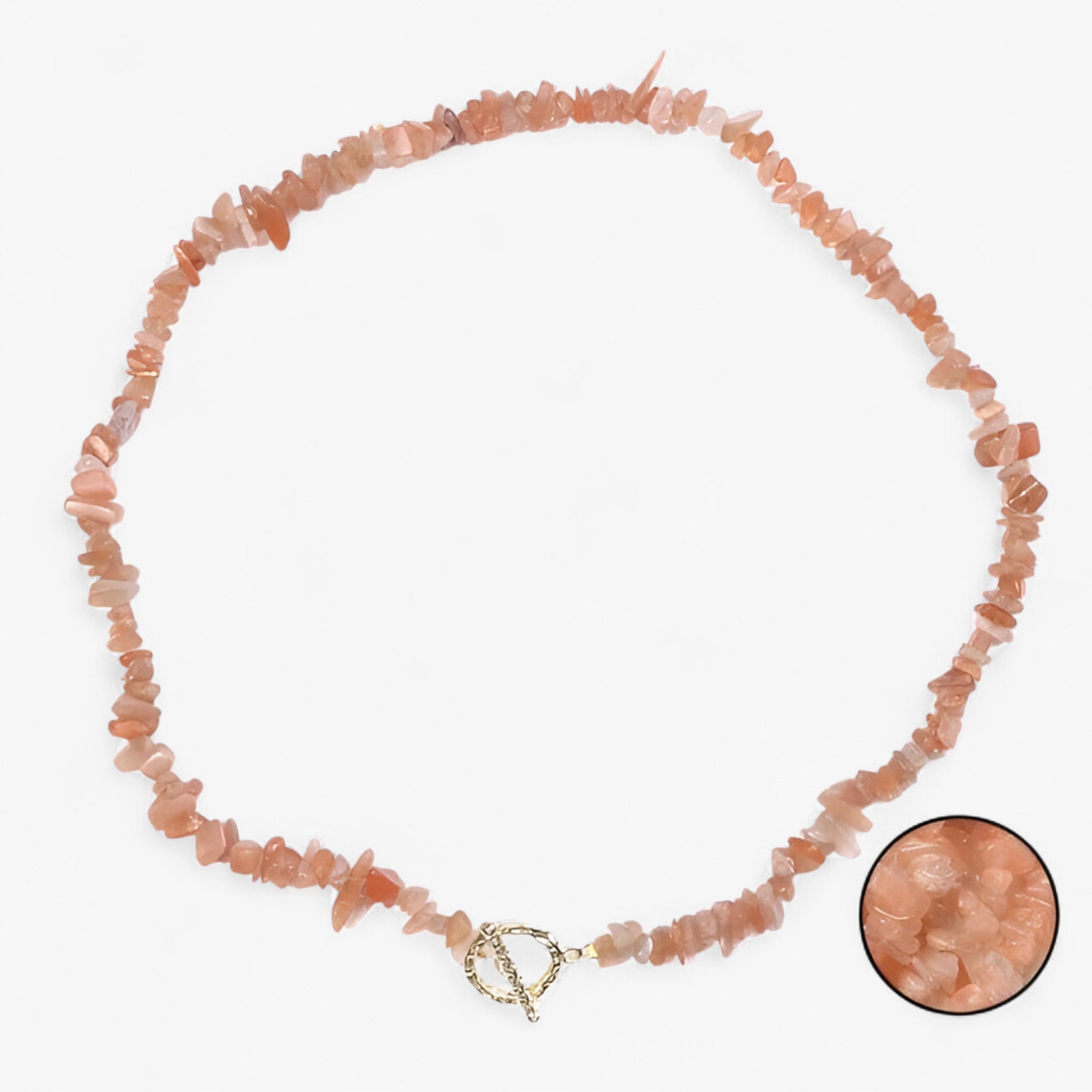 Bohemisk halssmykke med semipræcieuse sten, naturlige sten og stenperler - Ammolit - Bohemisk halssmykke med semipræcieuse sten, naturlige sten og stenperler - €25 - {{ product_tags }