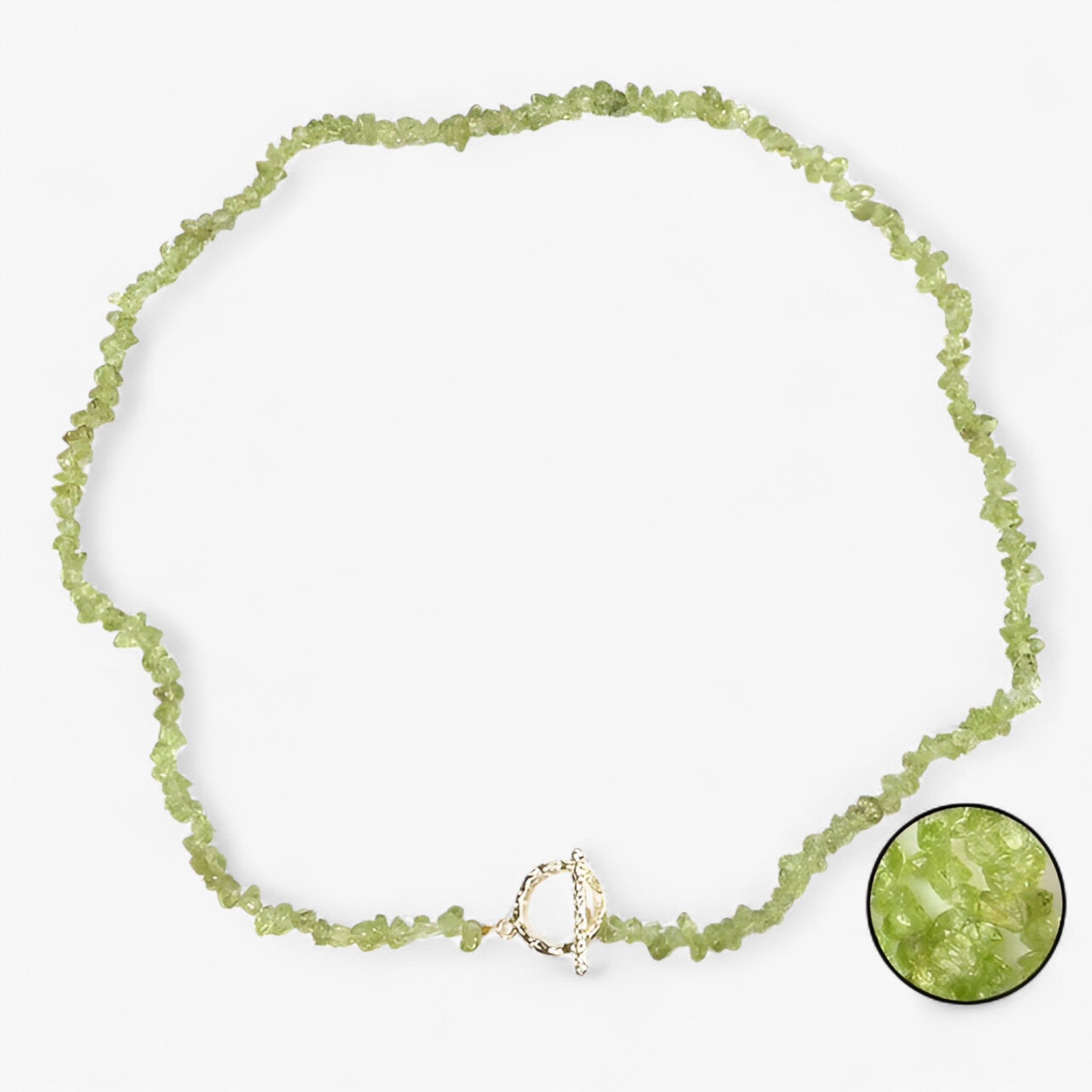 Bohemisk halssmykke med semipræcieuse sten, naturlige sten og stenperler - Peridot - Bohemisk halssmykke med semipræcieuse sten, naturlige sten og stenperler - €25 - {{ product_tags }