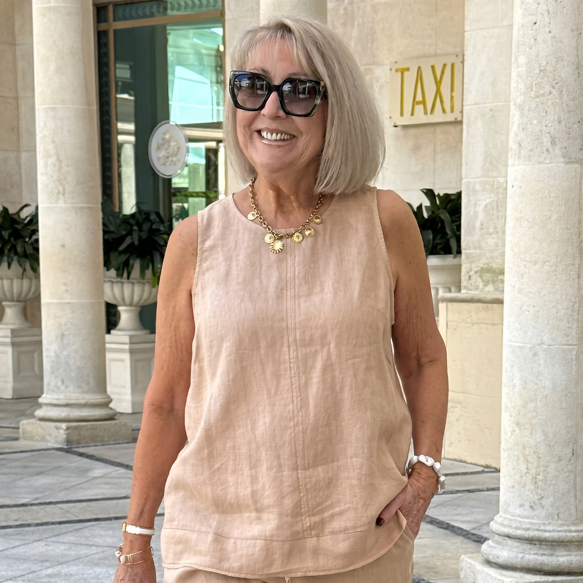 Adeline™ linned tanktop