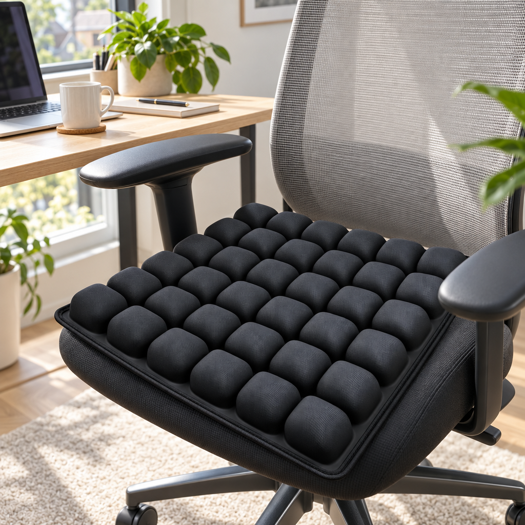 Oppustelig Sædepude - Ergonomisk Luftpude med 36 Luftceller - - Meubelen > Stoelaccessoires - {{ product_tags }