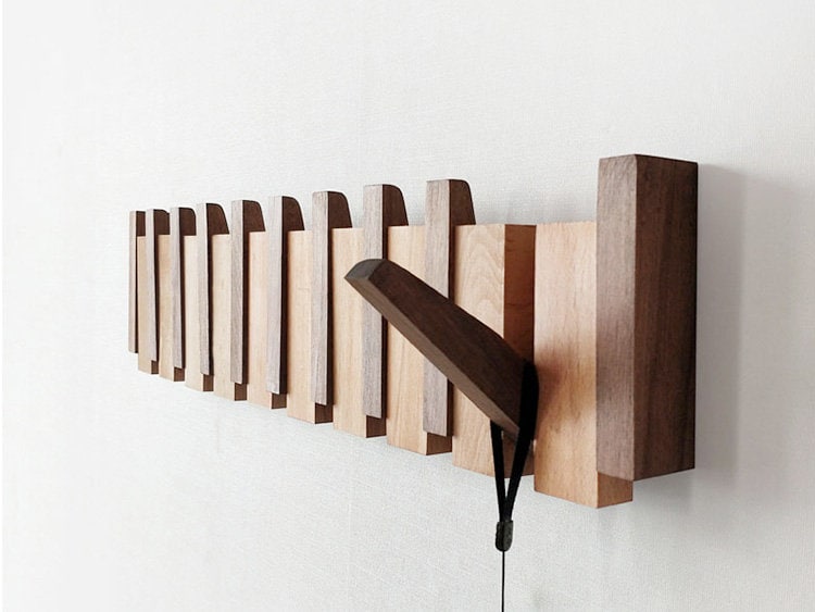 Træ piano knagerække - - house & garden - {{ product_tags }