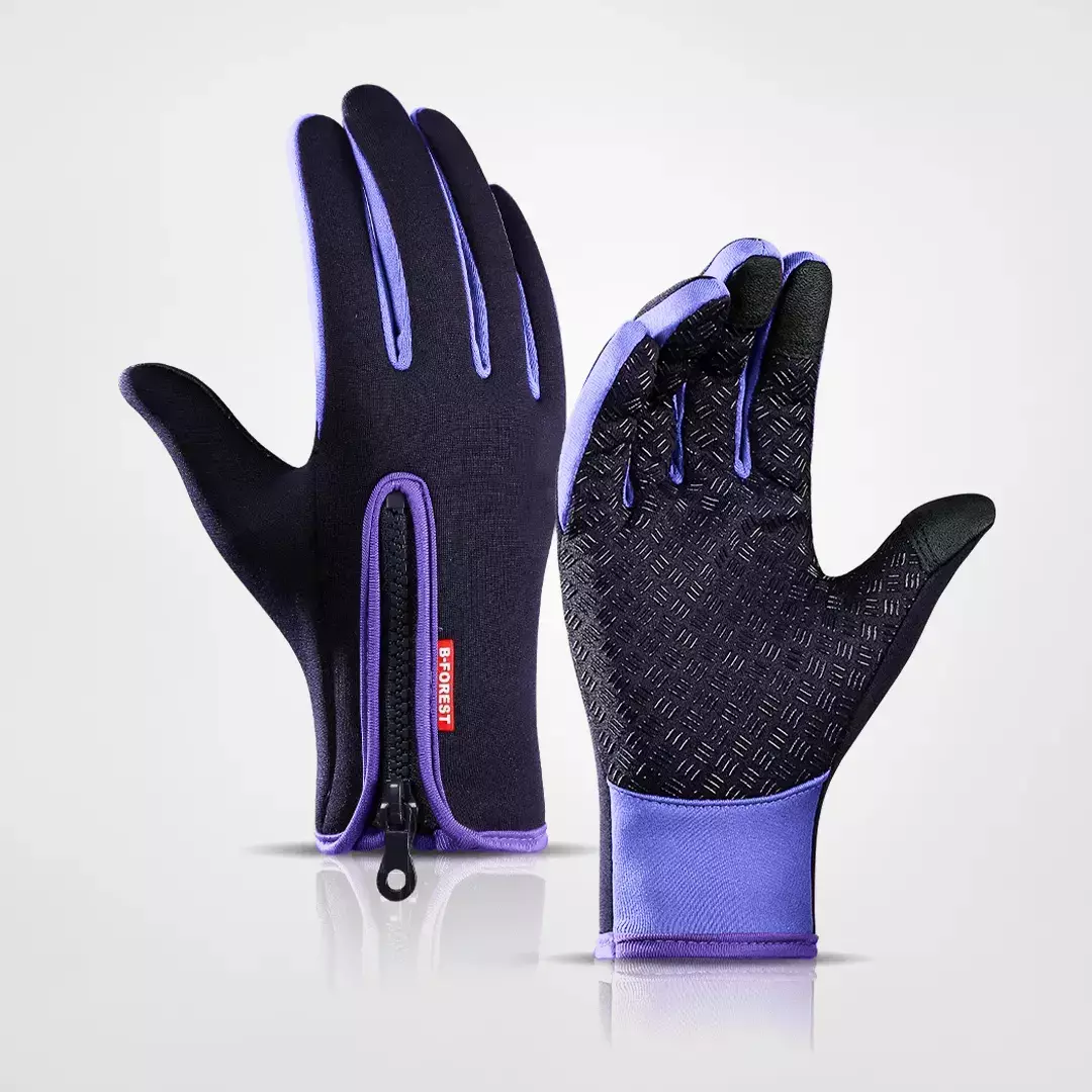 Satino | Thermohandsker - Hold dine hænder varme i al slags vejr - Lilla - winter - {{ product_tags }
