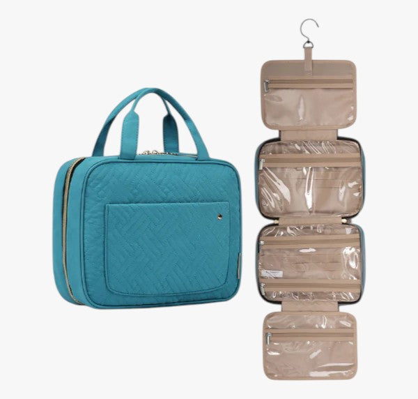 Stor toilettaske med masser af plads - Blå - bags - {{ product_tags }